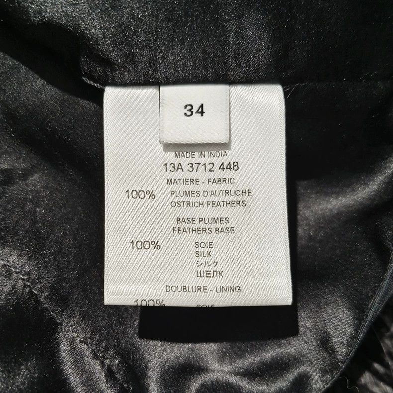 Givenchy Givenchy Sise34 Gradual Ostrich Feather Fur Size L / US 10 / IT 46 - 5 Thumbnail