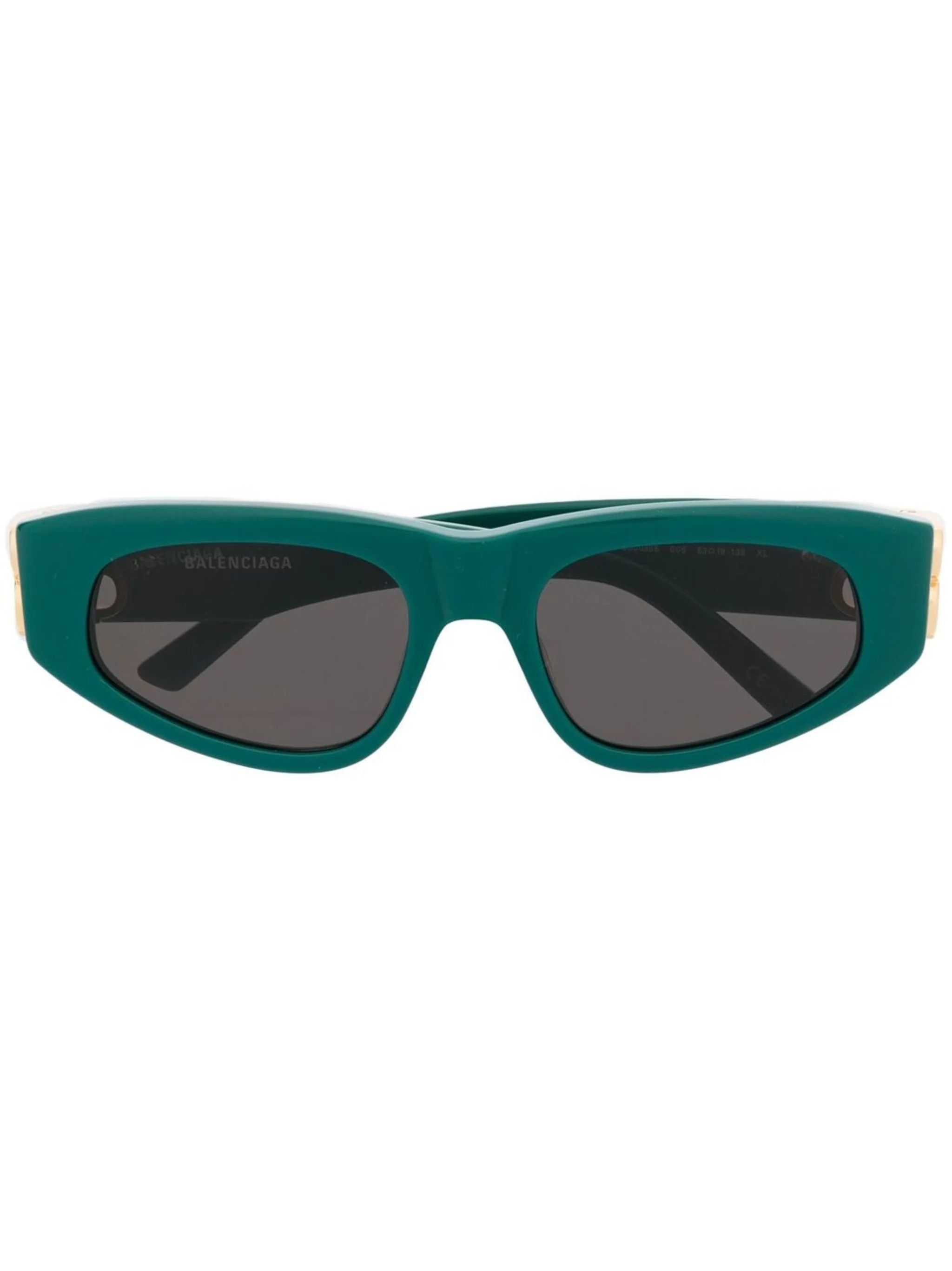 NEW BALENCIAGA SUNGLASSES BB0287S 005 WOMEN CAT EYE GREEN EYEWEAR Balenciaga NEW BALENCIAGA BB0287S 005 SUNGLASSES GREEN CAT  main image 2