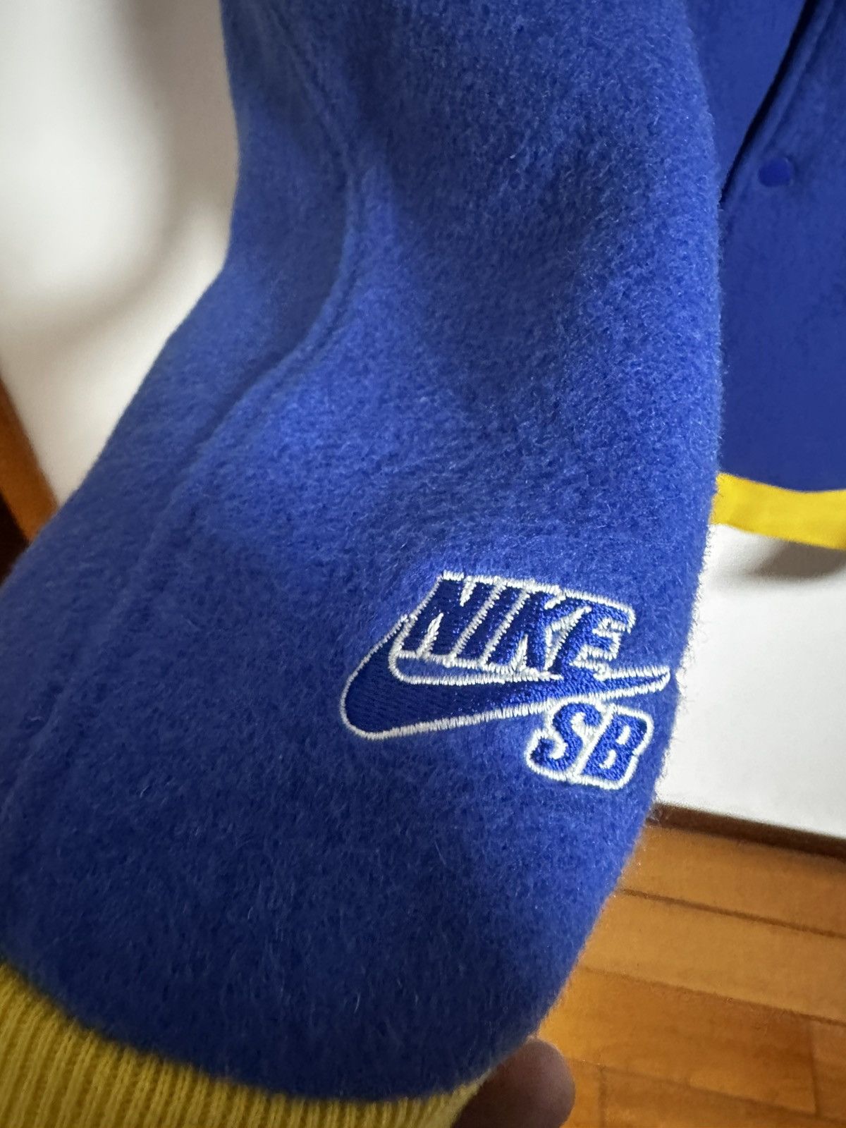 Nike × Supreme Supreme Nike SB varsity jacket Size US L / EU 52-54 / 3 - 5 Thumbnail