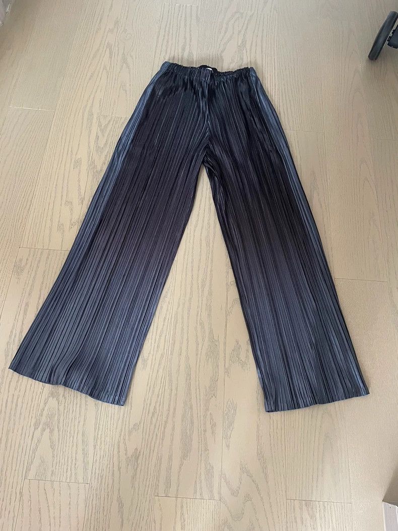 Issey Miyake Issey Miyake size:2 Black gradient Honor pants Size 31" - 1 Thumbnail