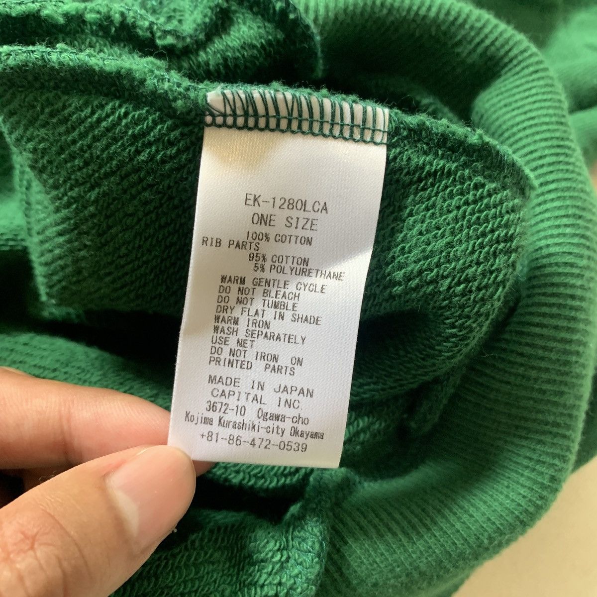 Kapital KAPITAL BIG KOUNTRY LAUNDRY SWEATSHIRT Size US L / EU 52-54 / 3 - 6 Thumbnail