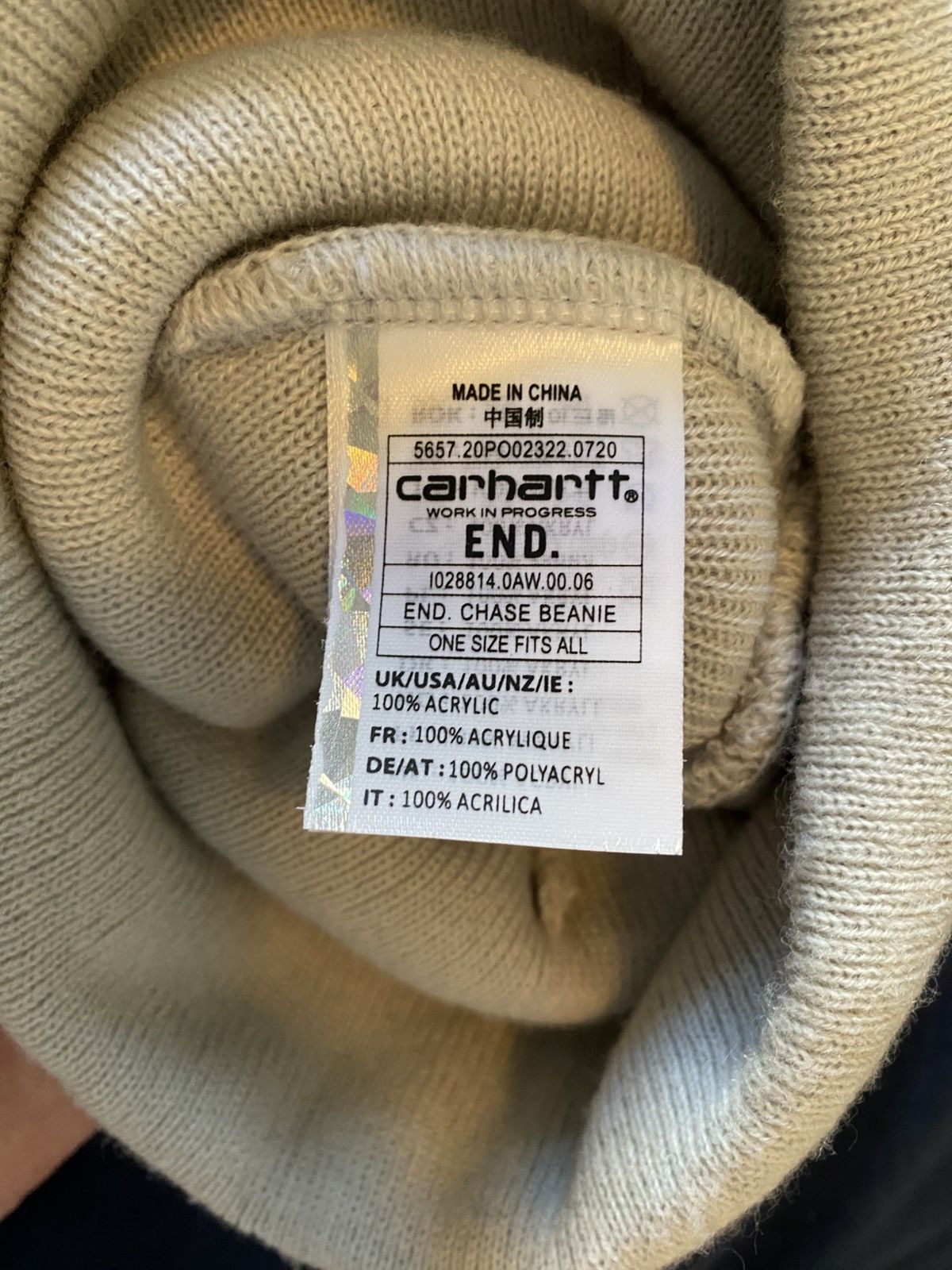 Carhartt Wip × END. END Clothing x Carhartt WIP Cap Size ONE SIZE - 2 Thumbnail