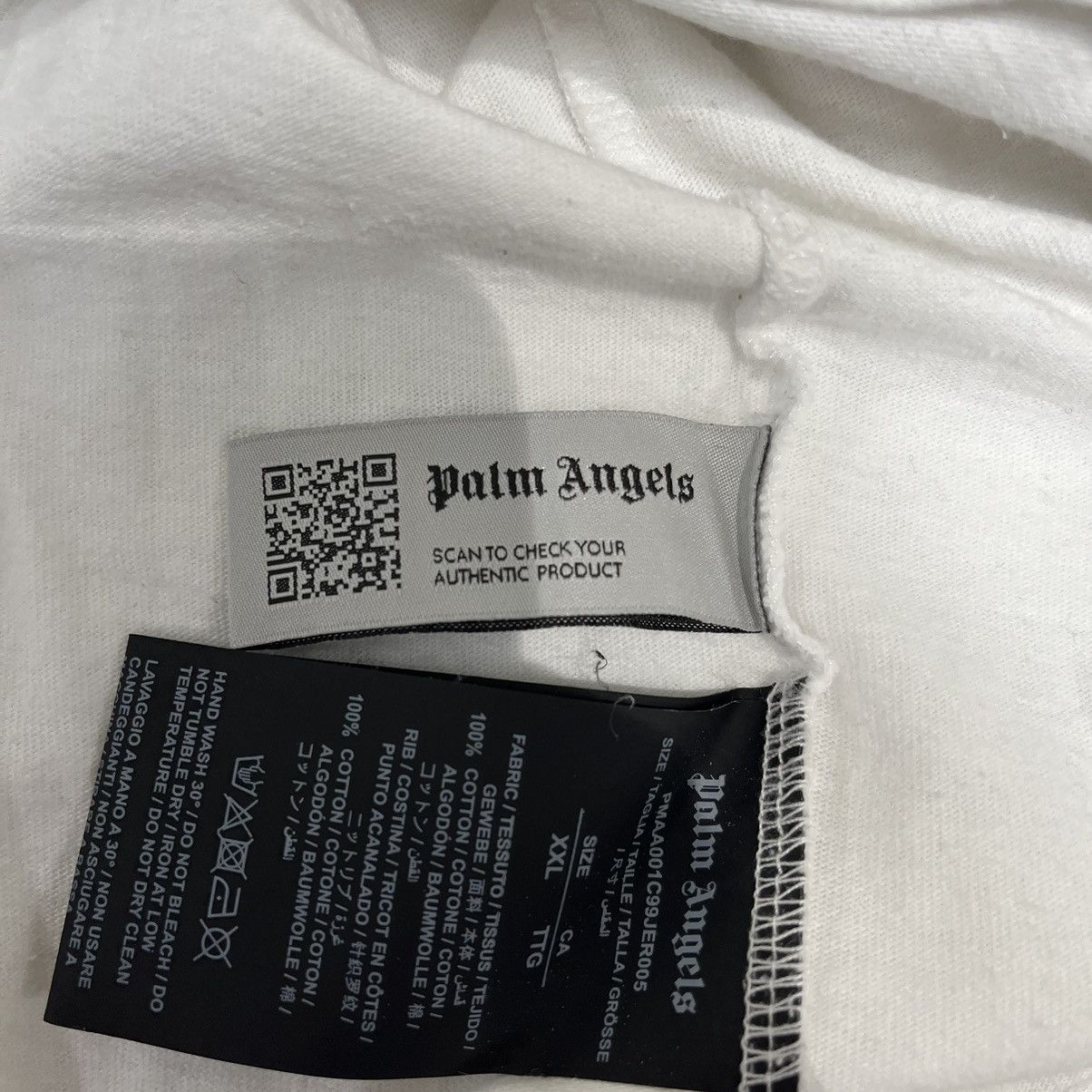 Palm Angels Palm Angels Tee White Size US XXL / EU 58 / 5 - 5 Thumbnail