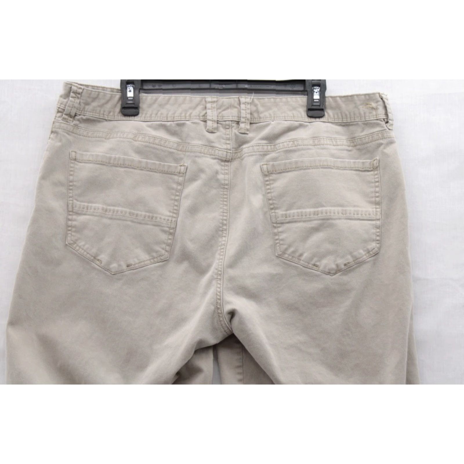 Tommy Bahama Tommy Bahama Pants Men's Beige 38x32 Stretch Cotton Straight Leg Beach Preppy Size US 38 / EU 54 - 6 Thumbnail