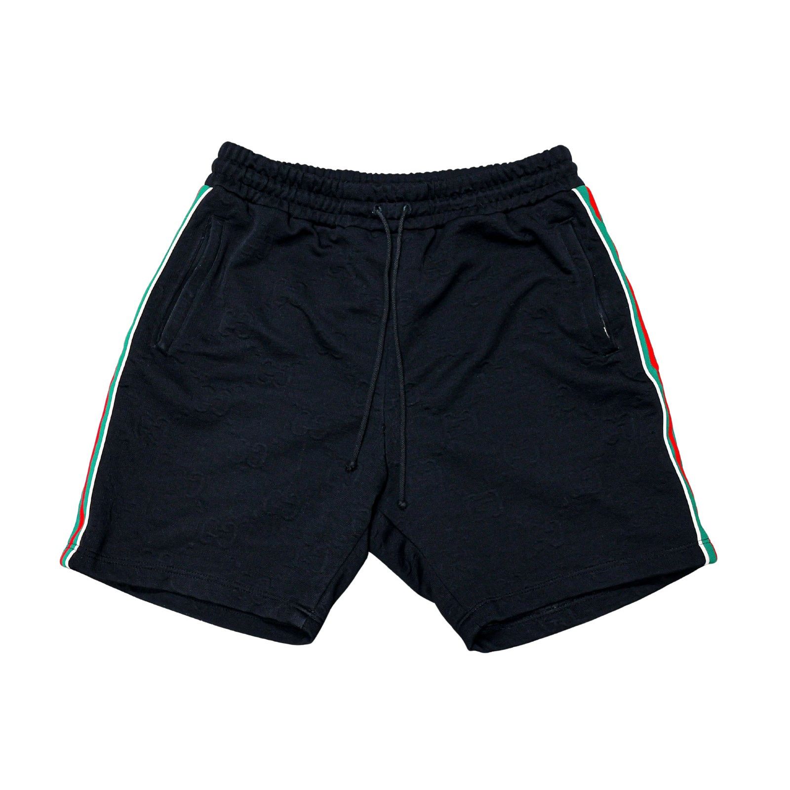 Size Large- GUCCI GG JACQUARD JERSEY BERMUDA SHORT