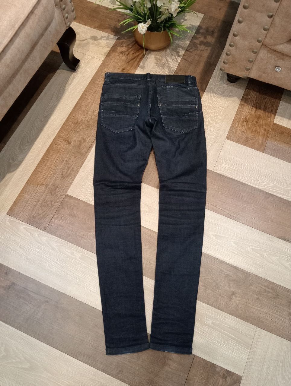 Tornado Mart TORNADO MART JAPAN BLUE SKINNY STRETCH JEANS Size US 31 - 9 Thumbnail