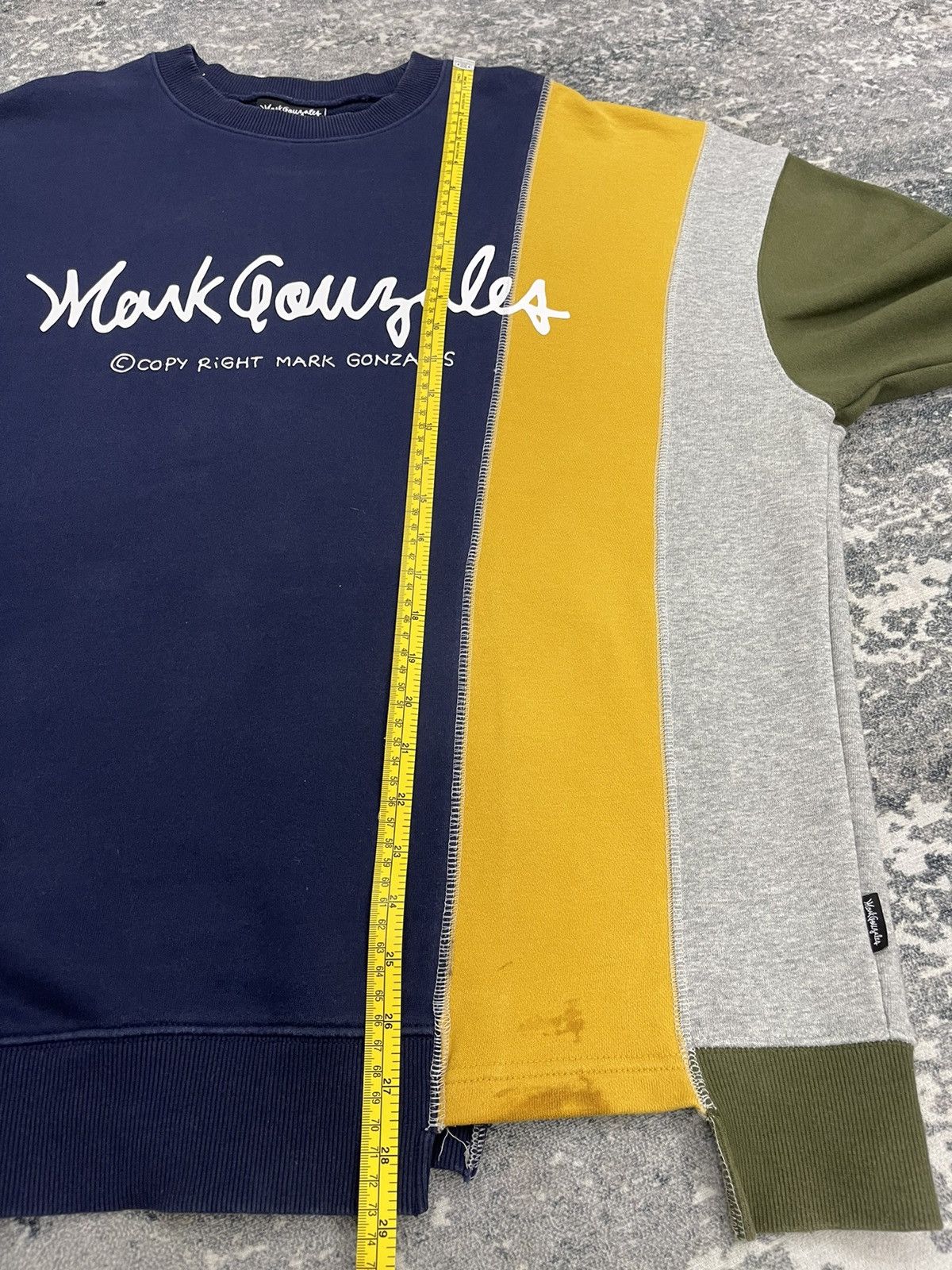 Vintage Mark Gonzales Raglan Sweatshirts Size US M / EU 48-50 / 2 - 16 Thumbnail