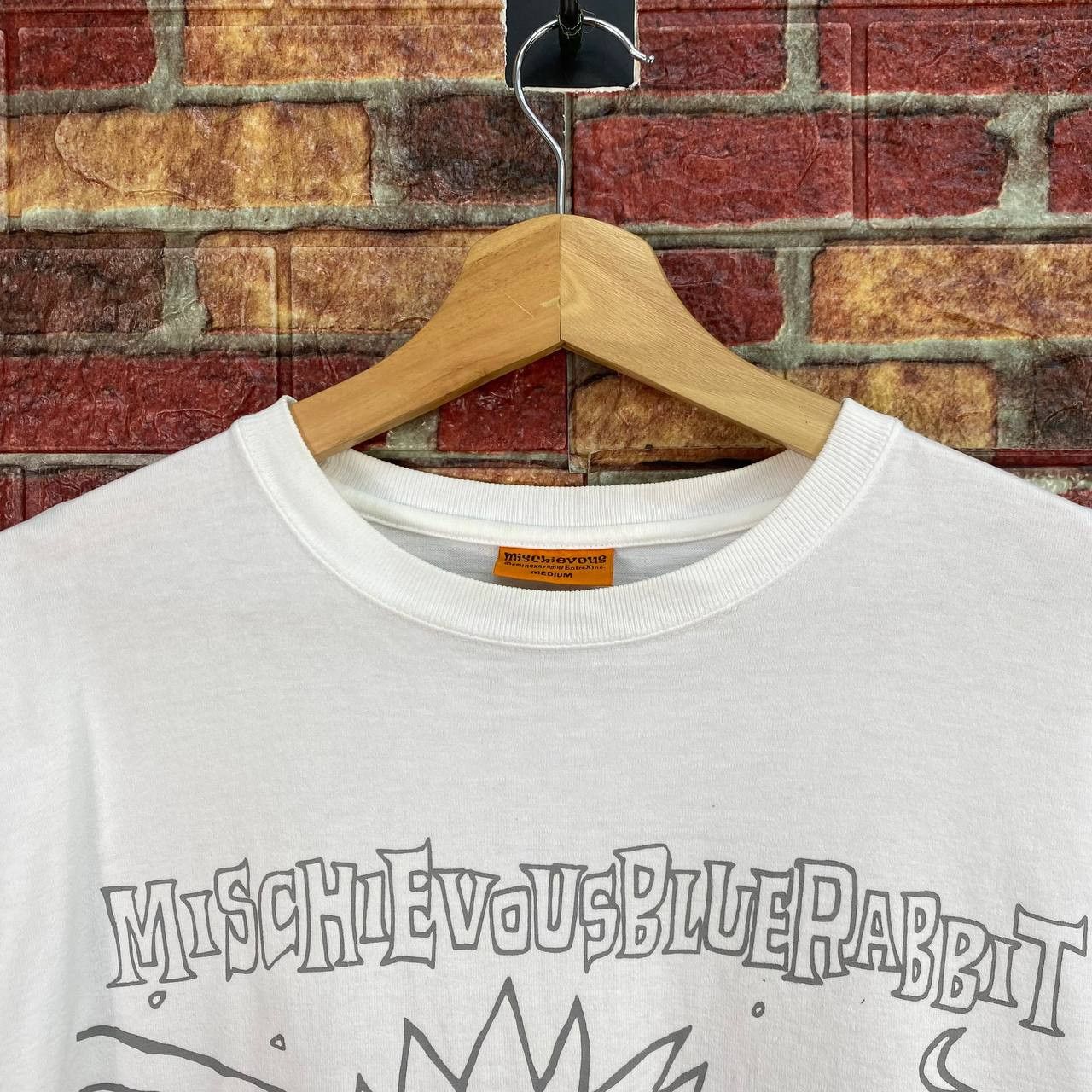 Japanese Brand ANIME JAPAN Crazy Mad Punk Mischievous Blue Rabbit anime Size US M / EU 48-50 / 2 - 7 Thumbnail