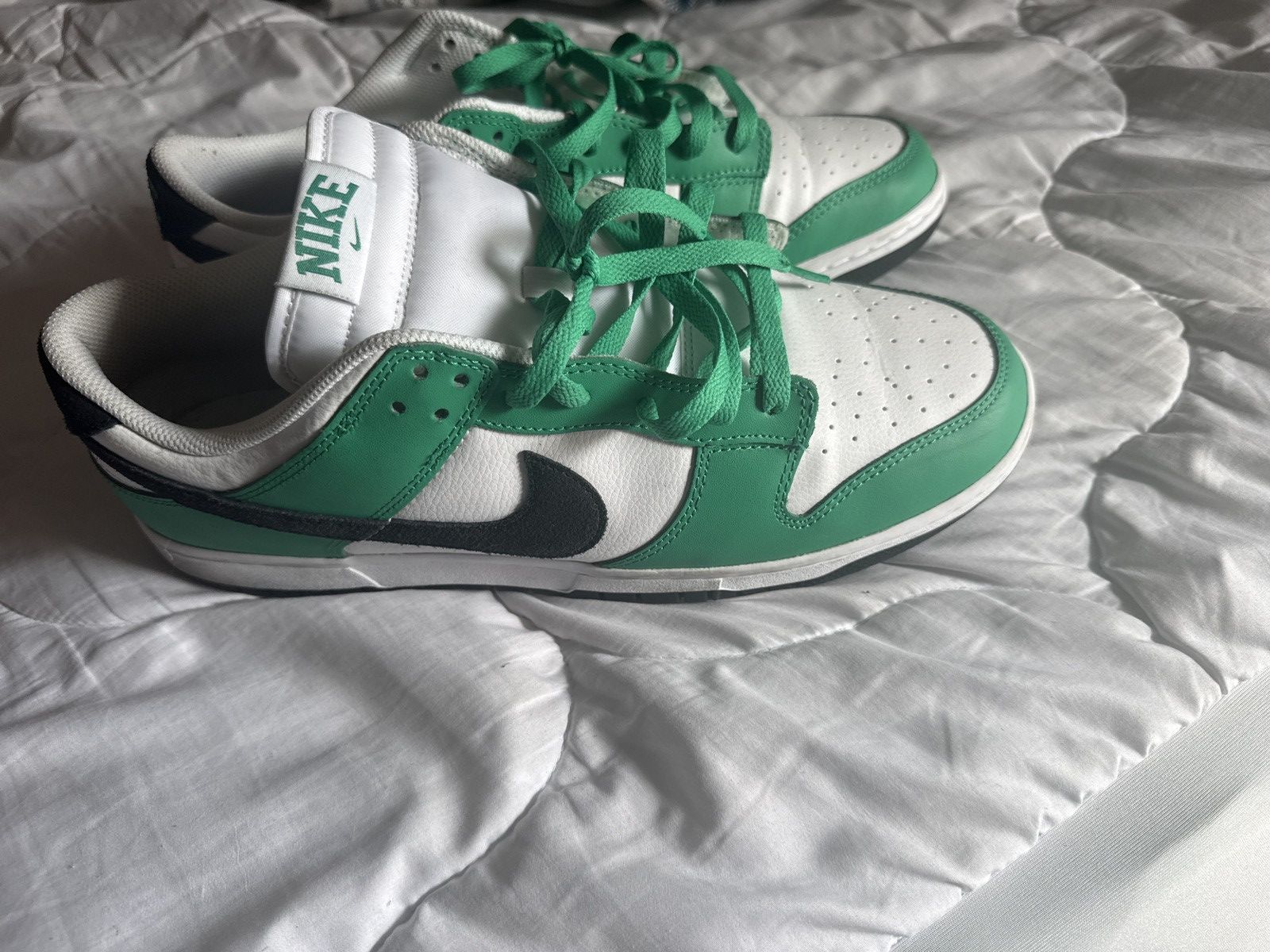 Nike Nike Dunk Low “Stadium Green” Size US 13 / EU 46 - 4 Thumbnail