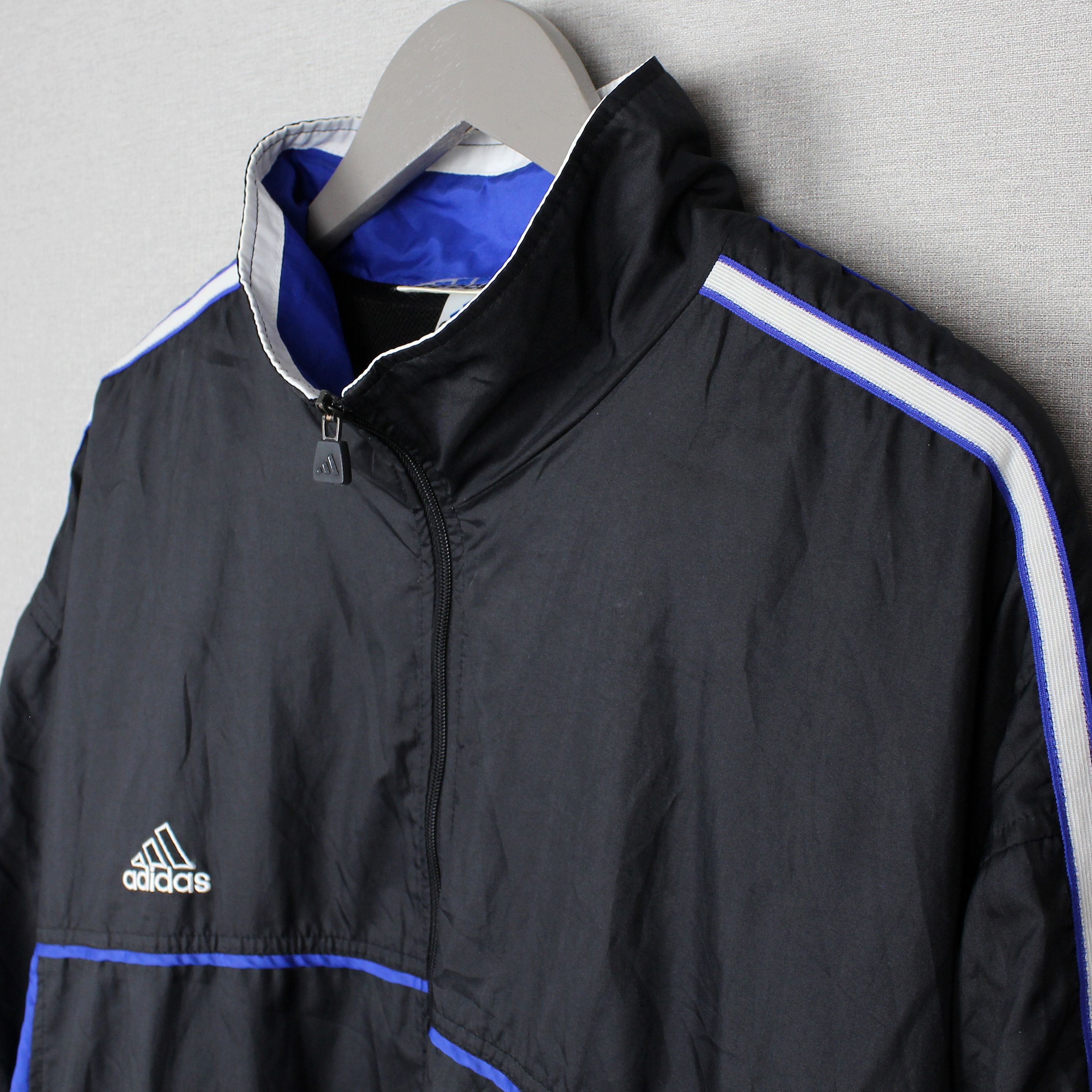 Adidas Adidas Tracksuit Jacket Windbreaker 99Y Size XL Size US XL / EU 56 / 4 - 8 Thumbnail