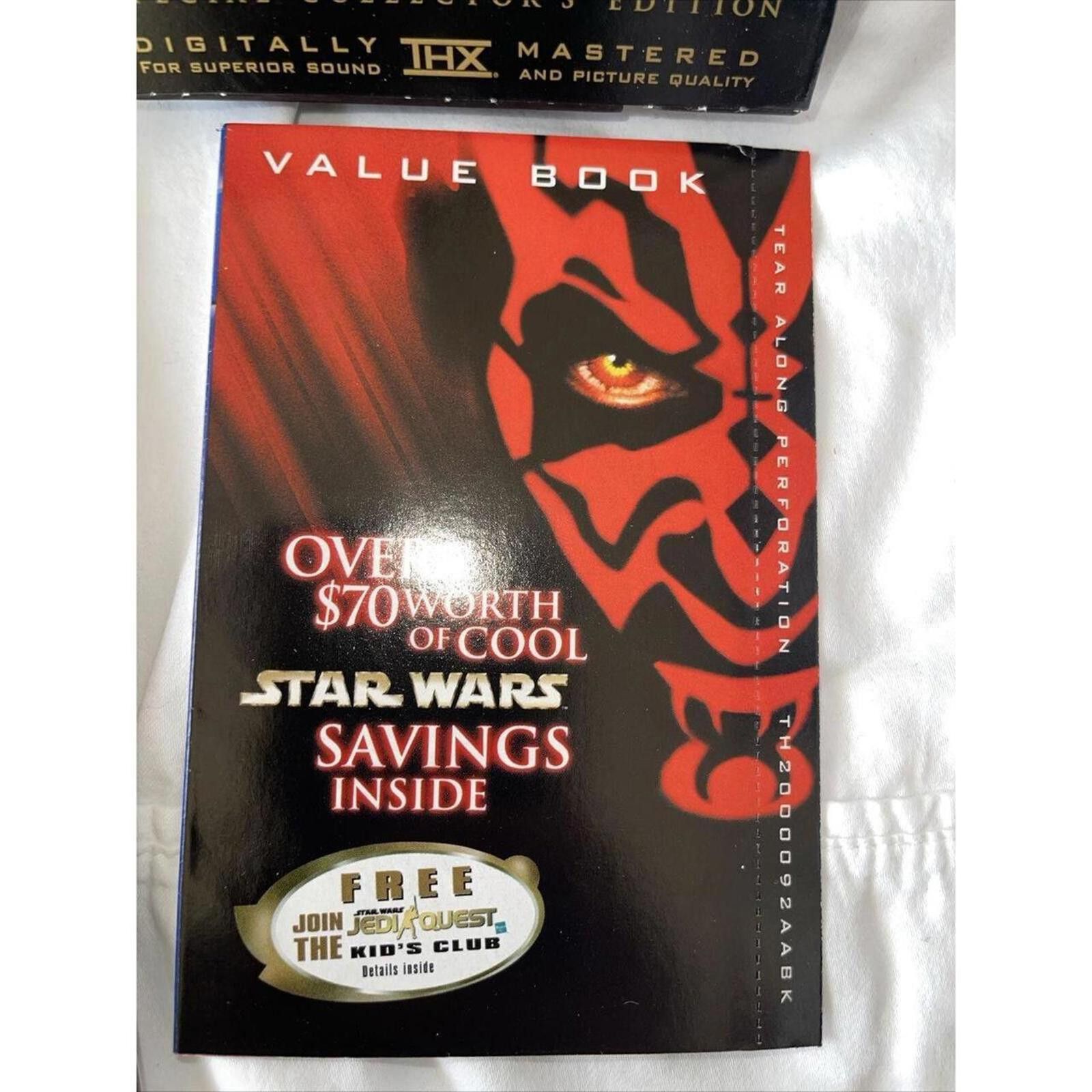 Star Wars Star Wars Episode I: The Phantom Menace - Collector's VHS Size ONE SIZE - 4 Thumbnail