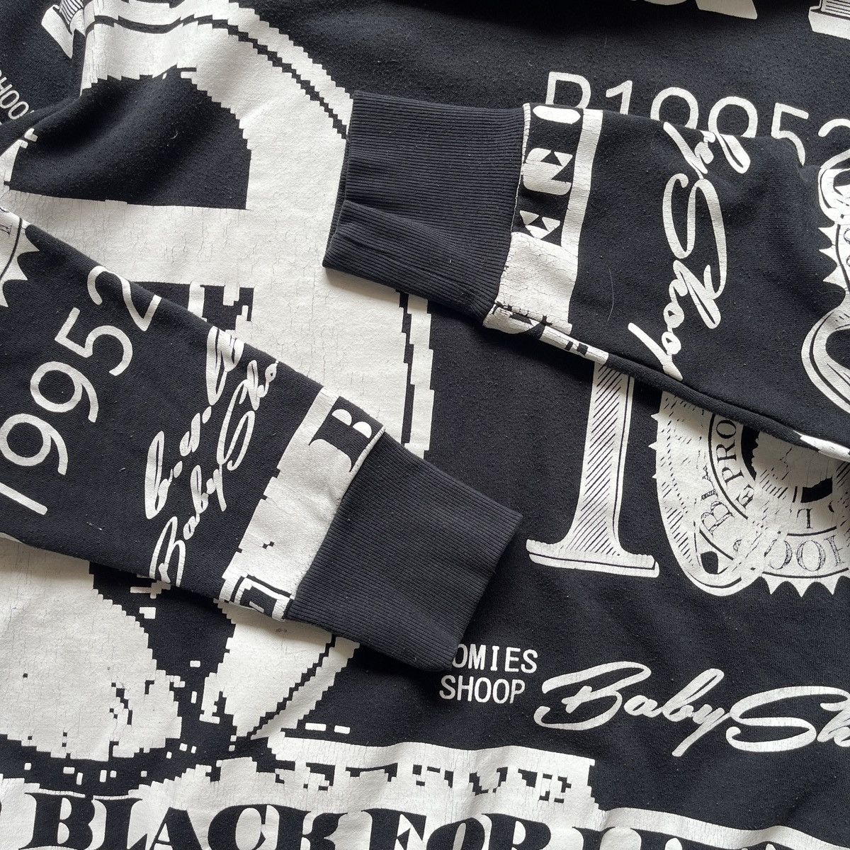 If Six Was Nine Wacko Maria Full Printed Dollar Tokyo Japan Hoodie Size US L / EU 52-54 / 3 - 18 Thumbnail