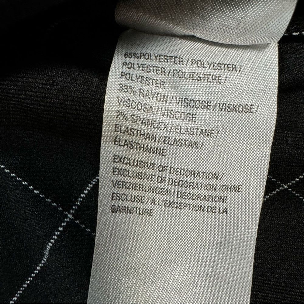 Linea Linea by Louis Dell'Olio Windowpane Jacket with Lace Appliq Size XL / US 12-14 / IT 48-50 - 8 Thumbnail