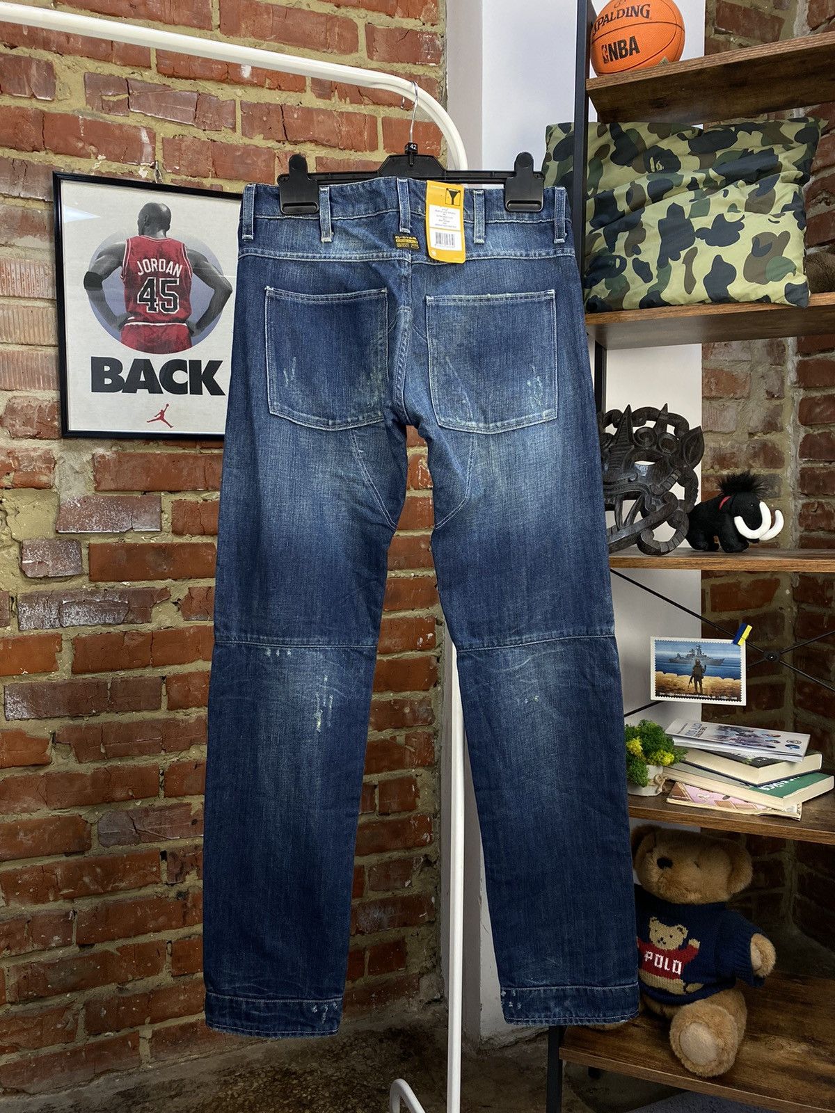 G-Star × Vintage NWT G-Star Raw 5620 3D Low Tapered Fit Denim Jeans Size US 31 - 6 Thumbnail