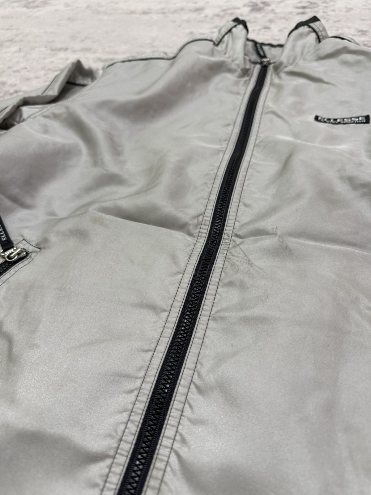 Ellesse Vintage Ellesse Ladies SmallLogo Double Breasted Windbreaker Size L / US 10 / IT 46 - 12 Thumbnail