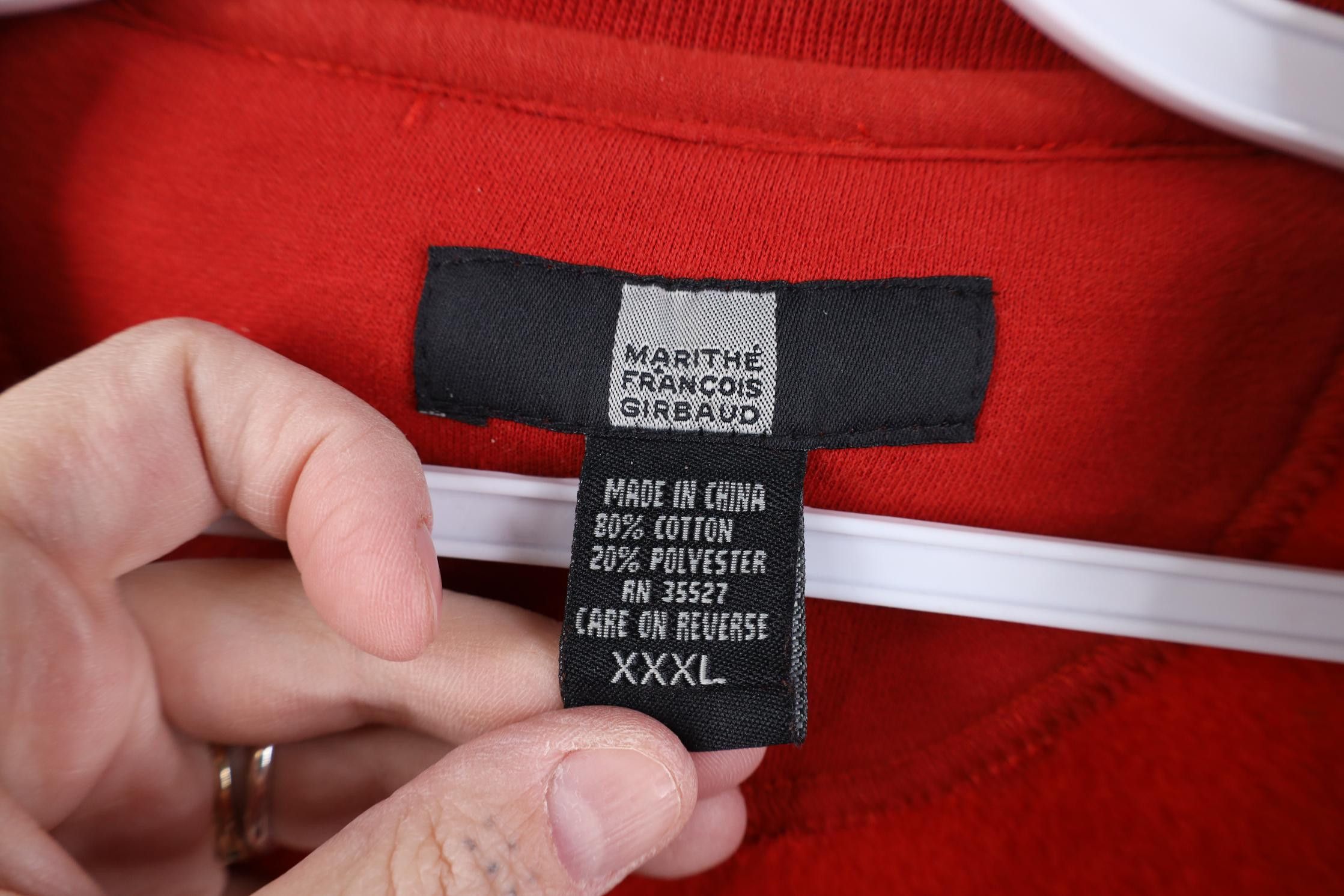 Marithe + Francois Girbaud Deadstock Vintage 90s Marithe Francois Girbaud Sweatshirt Size US XXL / EU 58 / 5 - 5 Thumbnail