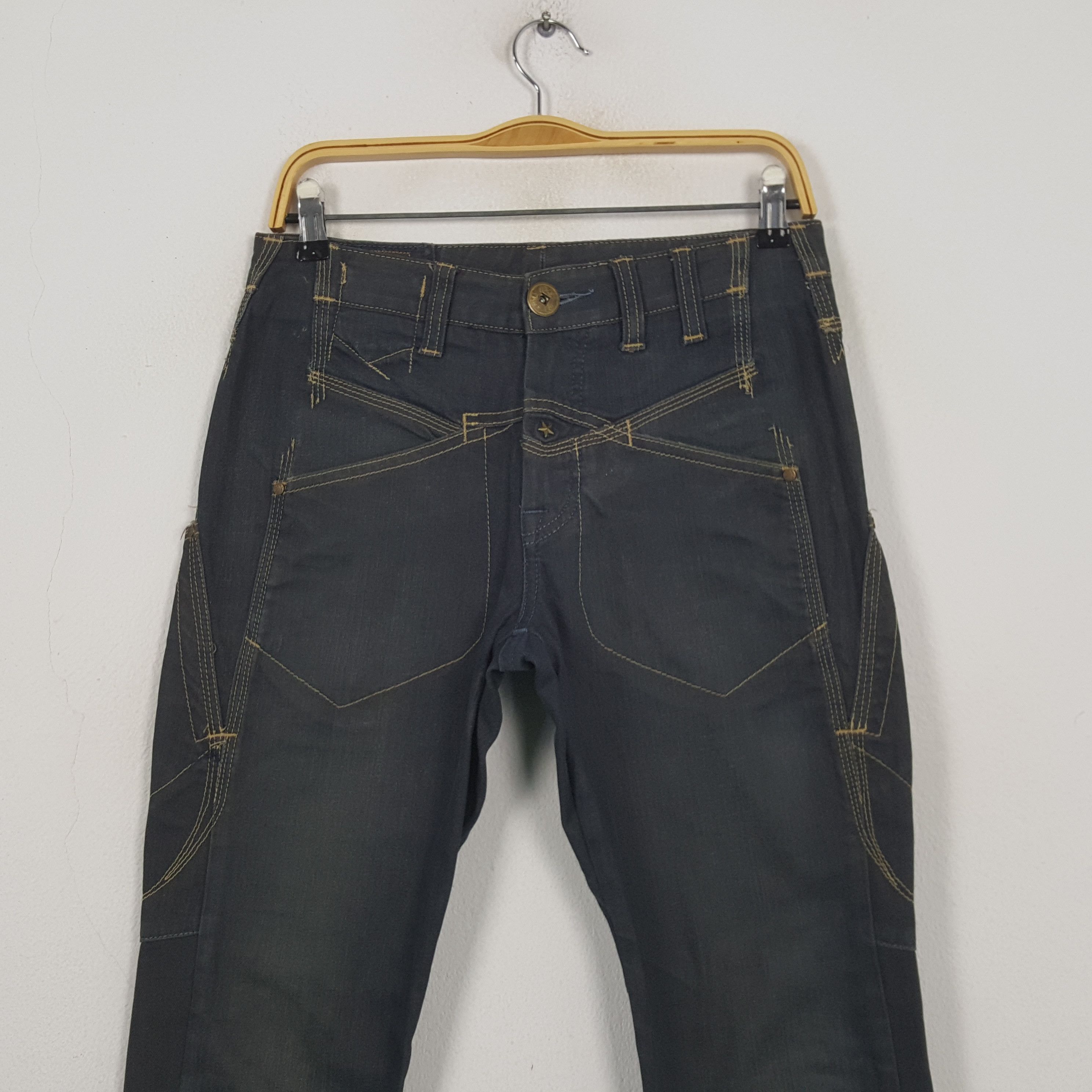 Marithe + Francois Girbaud Vintage Marithe Francois Girbaud MFG Designer Pants RR9 Size US 29 - 2 Thumbnail
