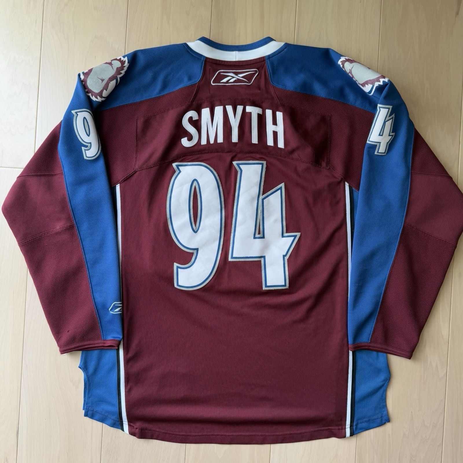 NHL × Reebok Ryan Smyth Colorado Avalanche Jersey XL Maroon NHL Size US XL / EU 56 / 4 - 8 Thumbnail