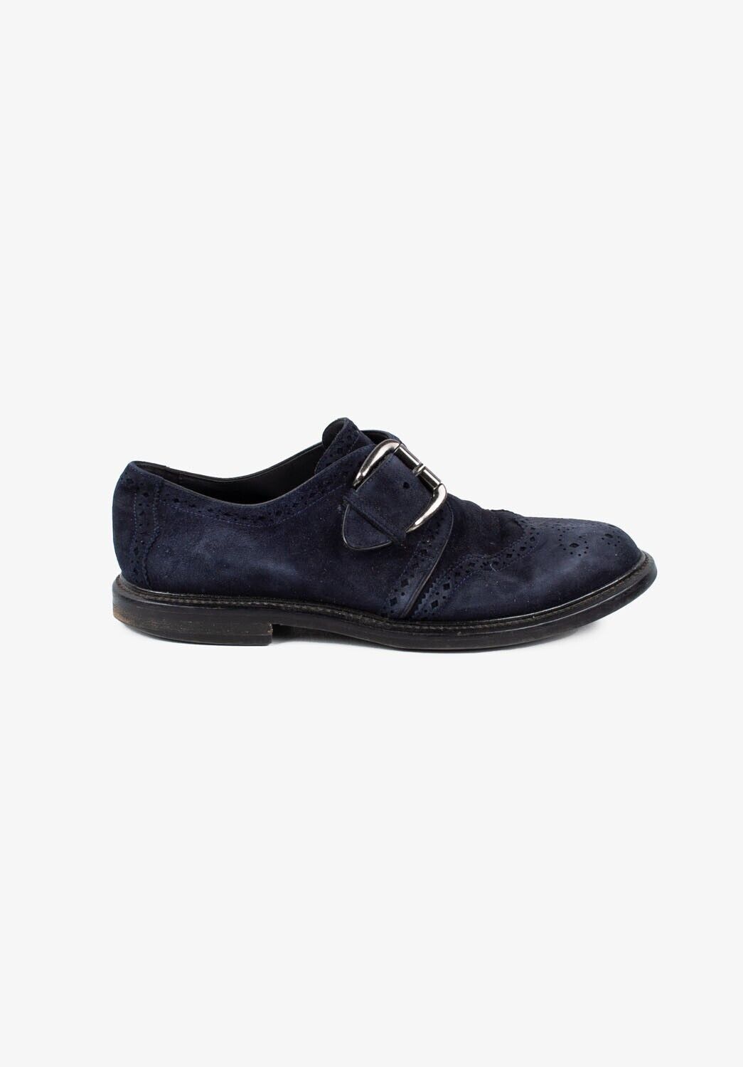 Dolce & Gabbana Original Dolce & Gabbana Men Suede Formal Shoes H5054 Size US 8 / EU 41 - 3 Thumbnail