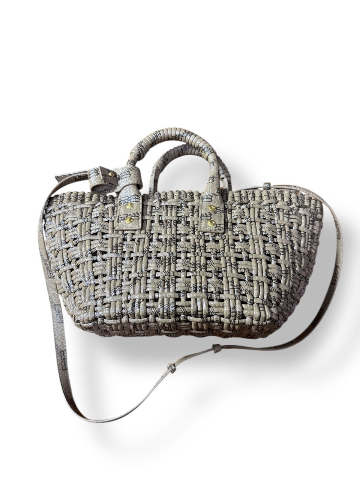 Balenciaga × Designer × Japanese Brand *RARE* AOP BALENCIAGA BISTRO BASKET BAG STRAP DEMNA BB Size ONE SIZE - 7 Thumbnail