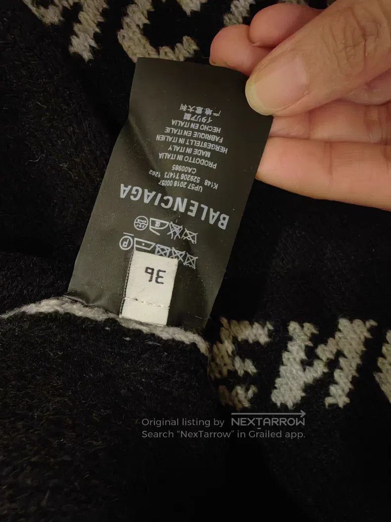 Balenciaga Balenciaga Sweater Size XS / US 0-2 / IT 36-38 - 3 Thumbnail