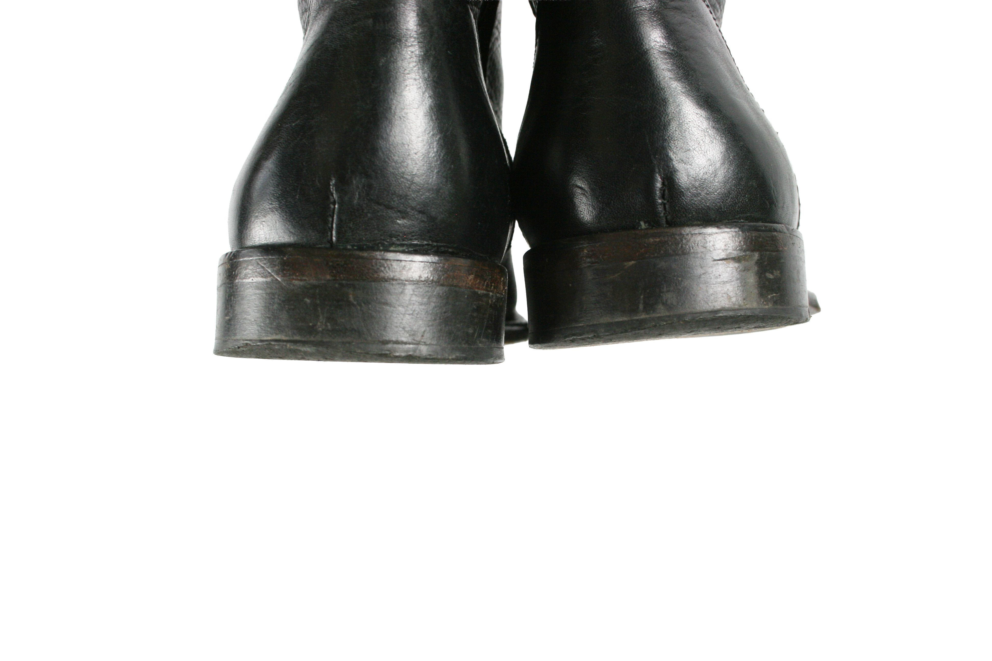 Shoto Biker Avant Garde Hand Made Combat Boots Size US 8 / IT 38 - 14 Thumbnail