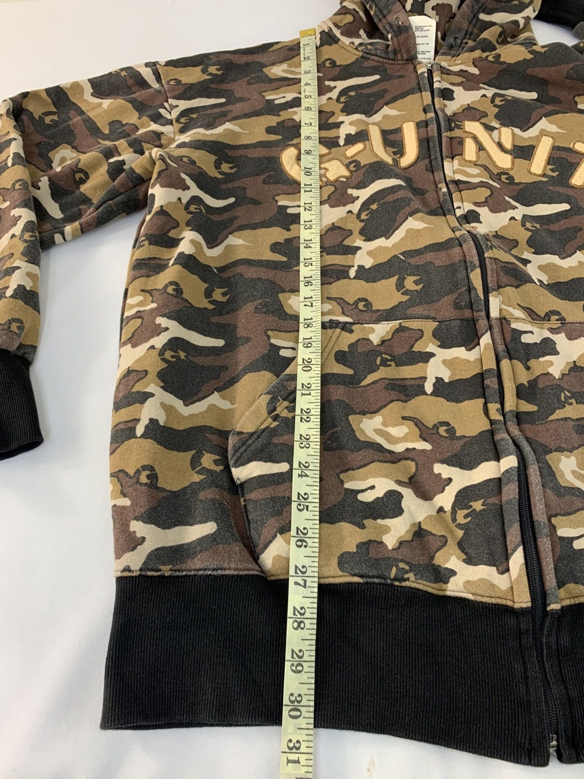G-Unit G Unit All Over Hooded Full Zip Sherpa Inner Camo Design Size US XL / EU 56 / 4 - 10 Thumbnail