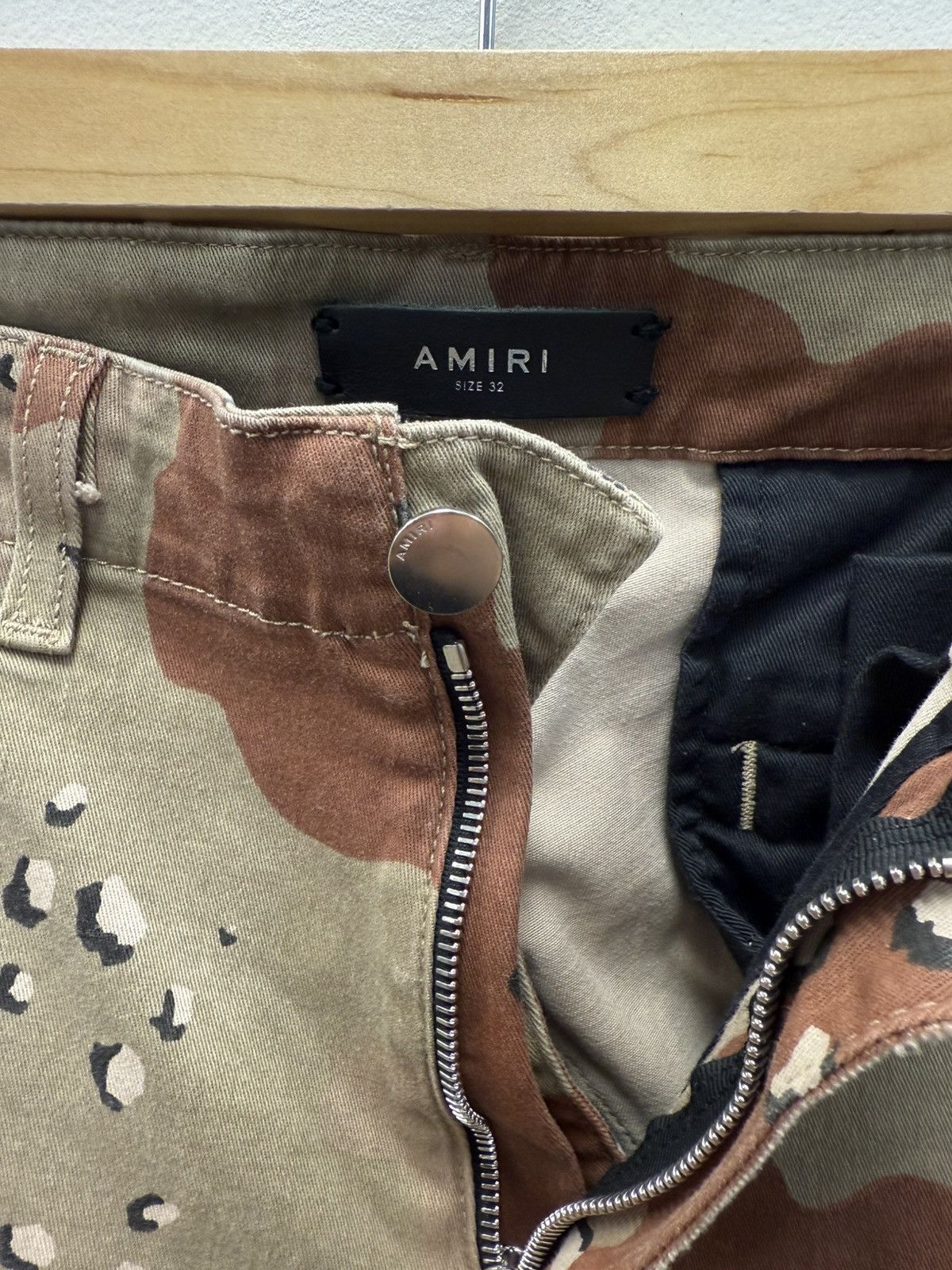 Amiri AMIRI STACK DESERT CAMO CARGO PANTS Size US 32 / EU 48 - 4 Thumbnail