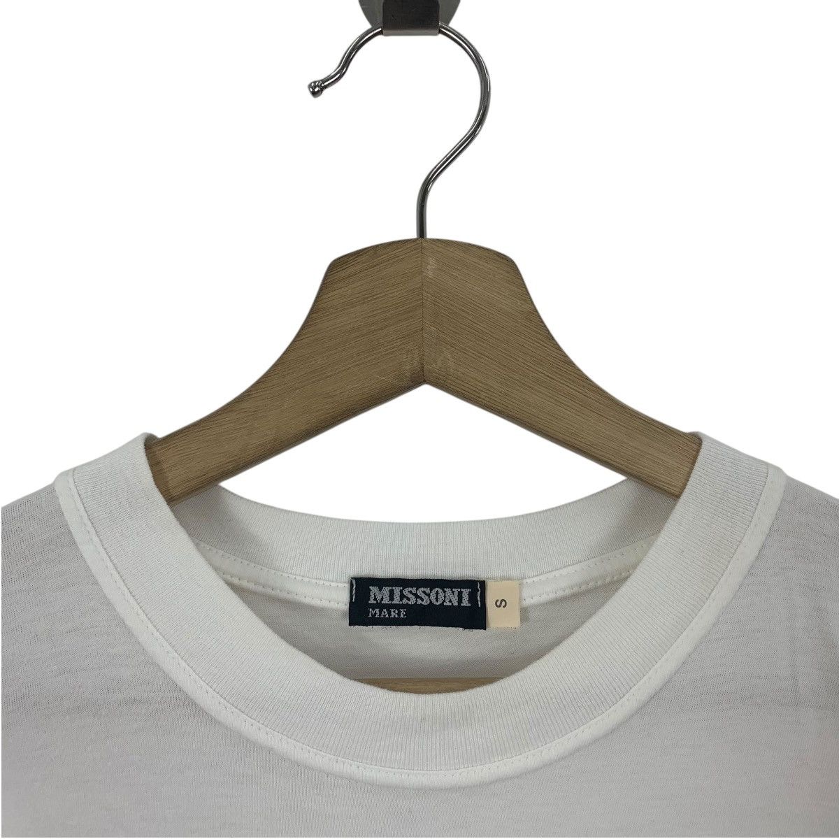 Missoni × Vintage Vintage MISSONI SPORT multicolour spellout printed tee Size US S / EU 44-46 / 1 - 5 Thumbnail