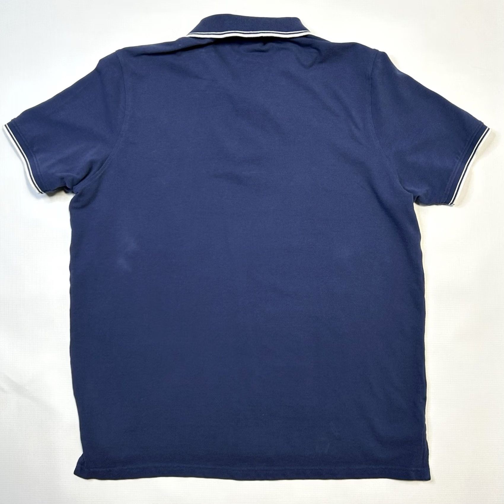 Vintage VINTAGE Kennington Polo Shirt Mens M Blue White Trim Cuff Embroidered 100% Cotton Classic Short Sleeve Size US M / EU 48-50 / 2 - 3 Thumbnail