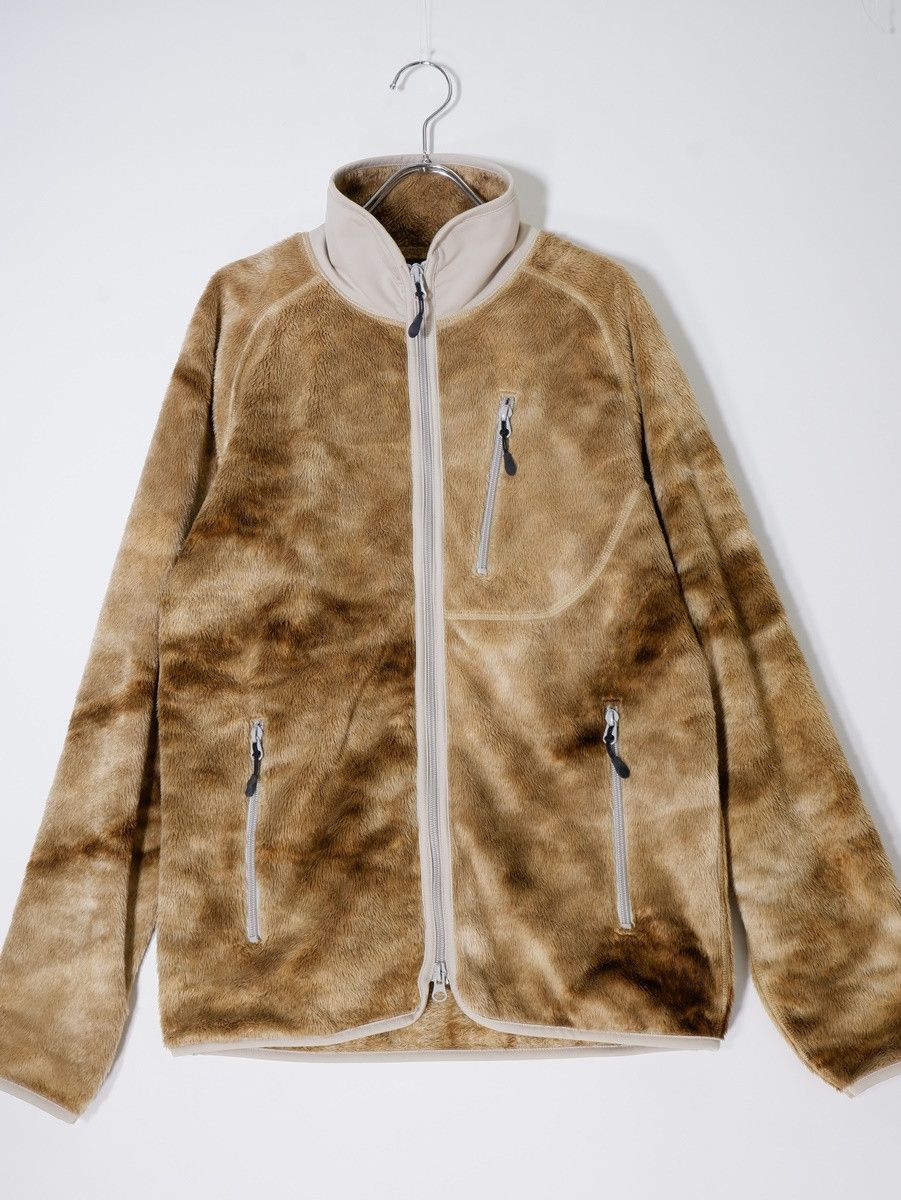 Needles Jacket Fur Fleece Piping Polyester Beige Size US S / EU 44-46 / 1 - 1 Thumbnail