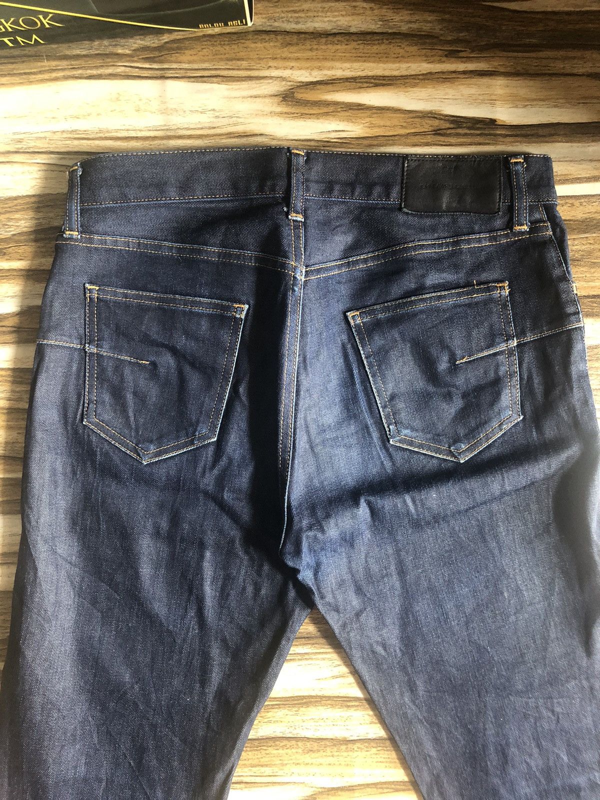 JOHN LAWRENCE SULLIVAN JLS 02-05 stretch denim with darts Size US 38 / EU 54 - 6 Thumbnail