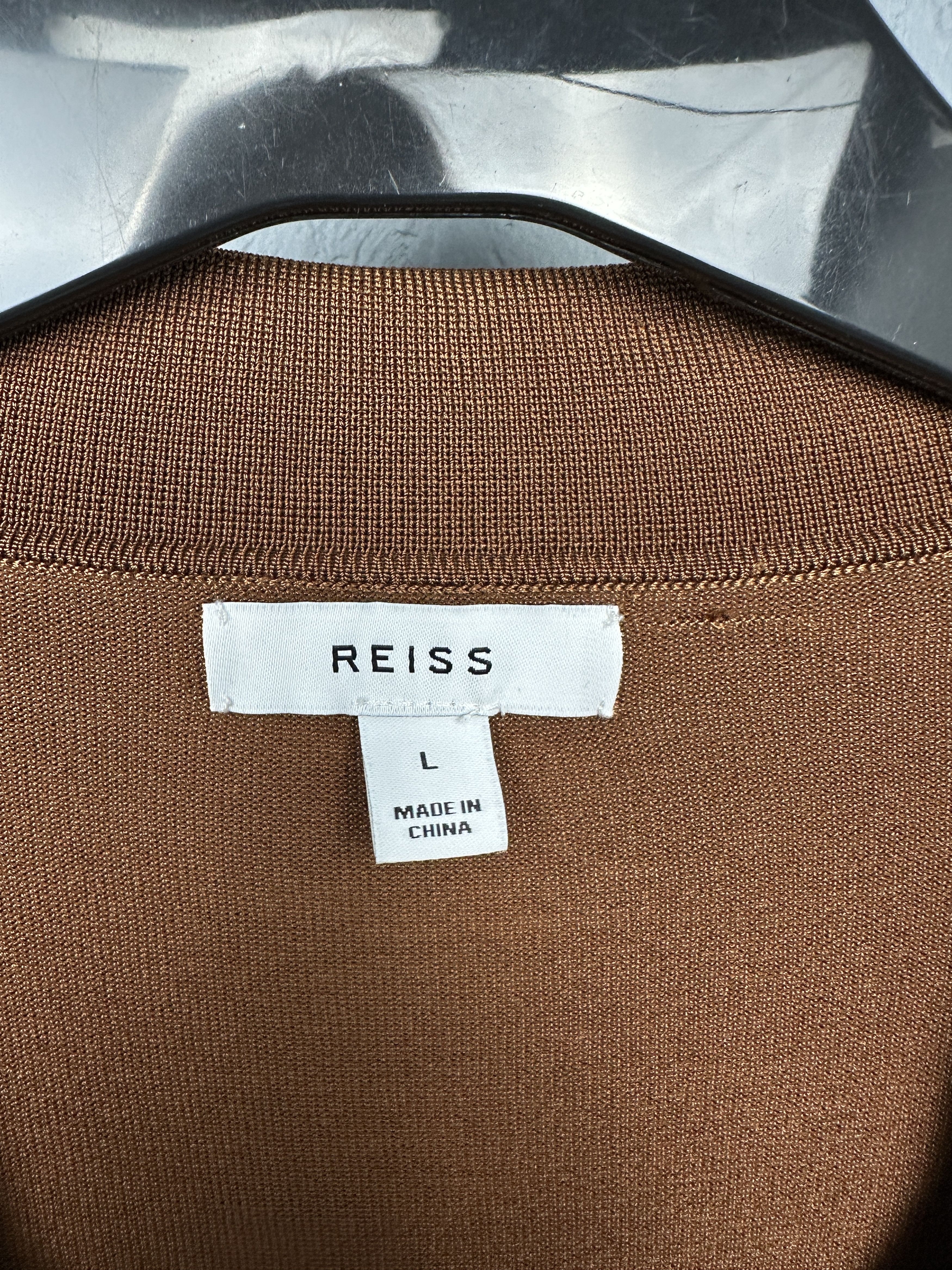 Reiss Reiss Mens Hawaiian Shirt Size US L / EU 52-54 / 3 - 4 Thumbnail