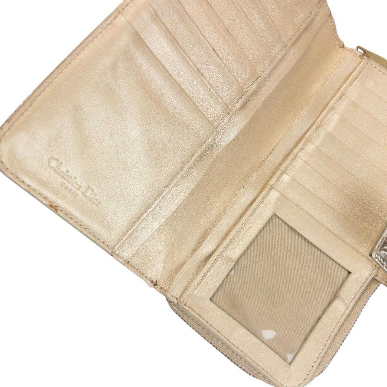 Dior Vintage Dior Embossed Monogram Purse Size ONE SIZE - 6 Thumbnail