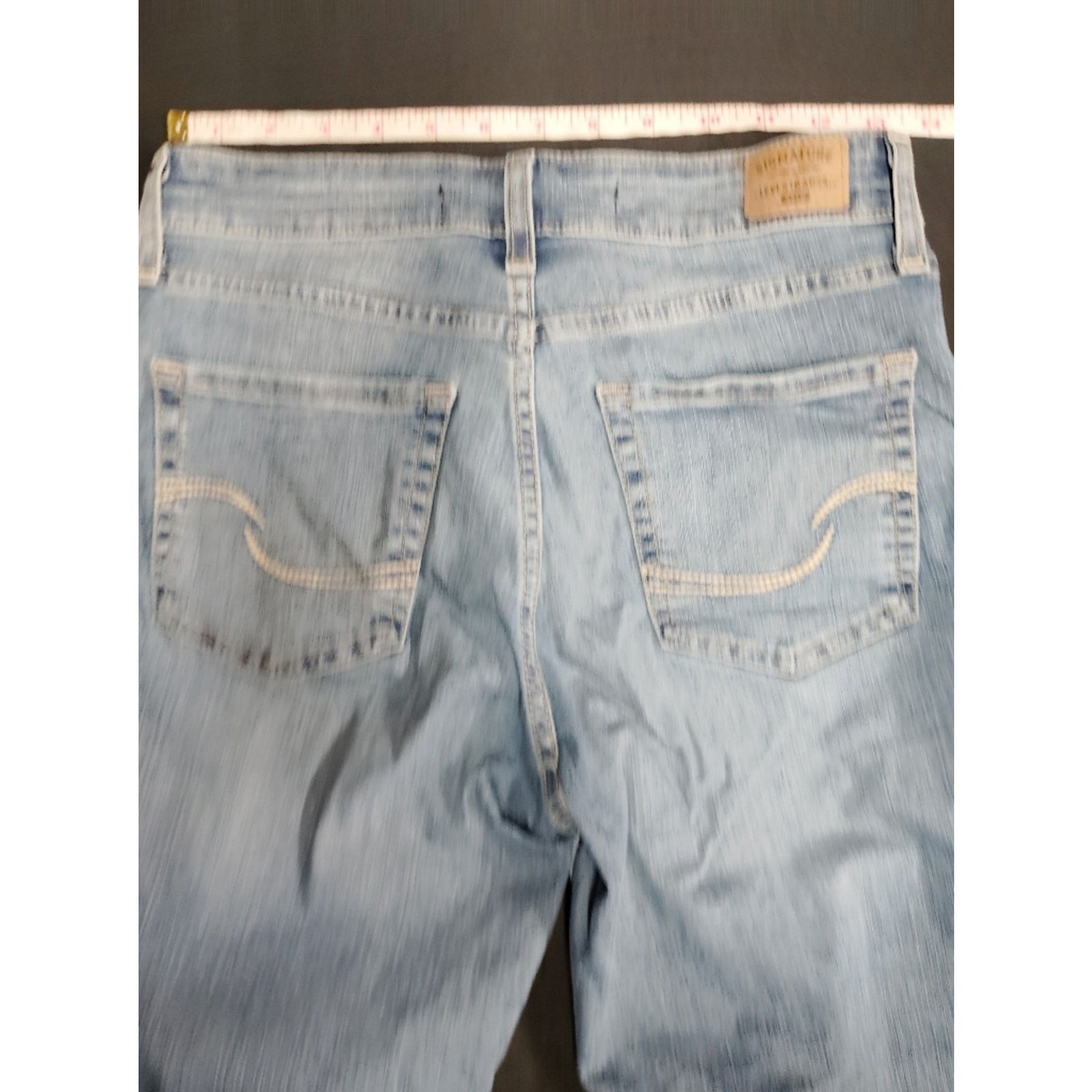 Levi's Signature Light Blue Straight Leg Women’s Jeans Size 26" / US 2 / IT 38 - 8 Thumbnail