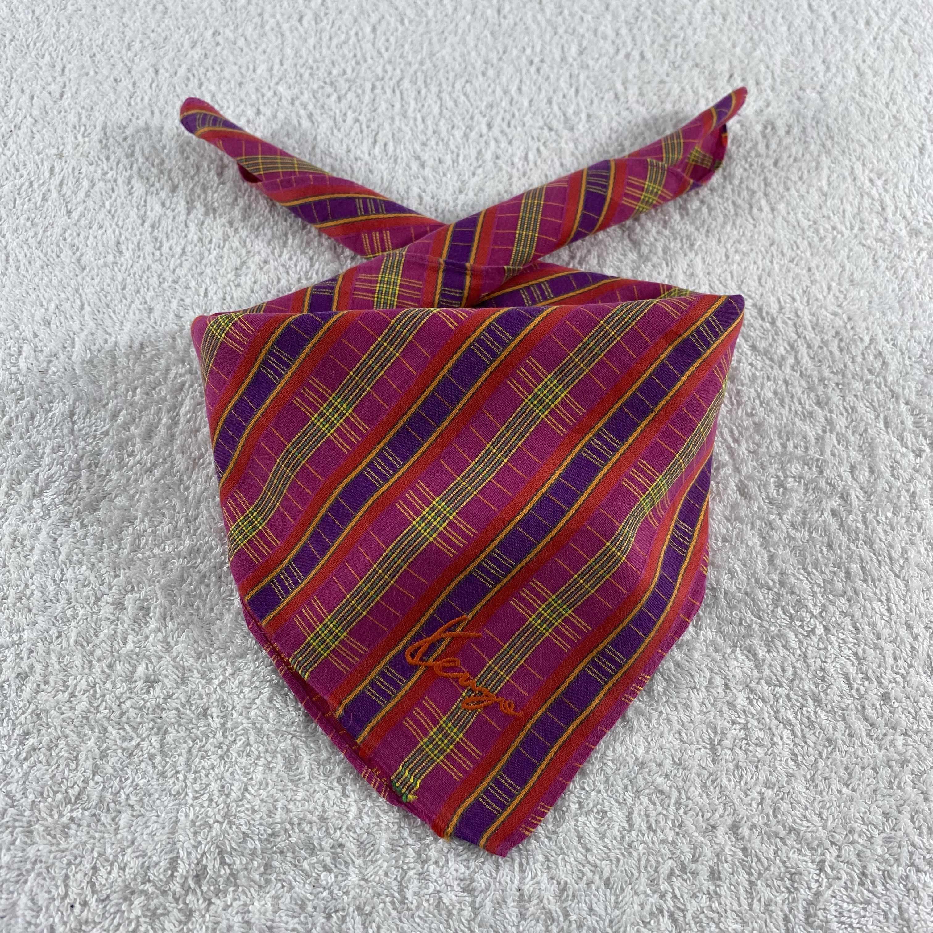 Kenzo × Vintage Kenzo Neckerchief / Bandana / Handkerchief Size ONE SIZE - 1 Thumbnail