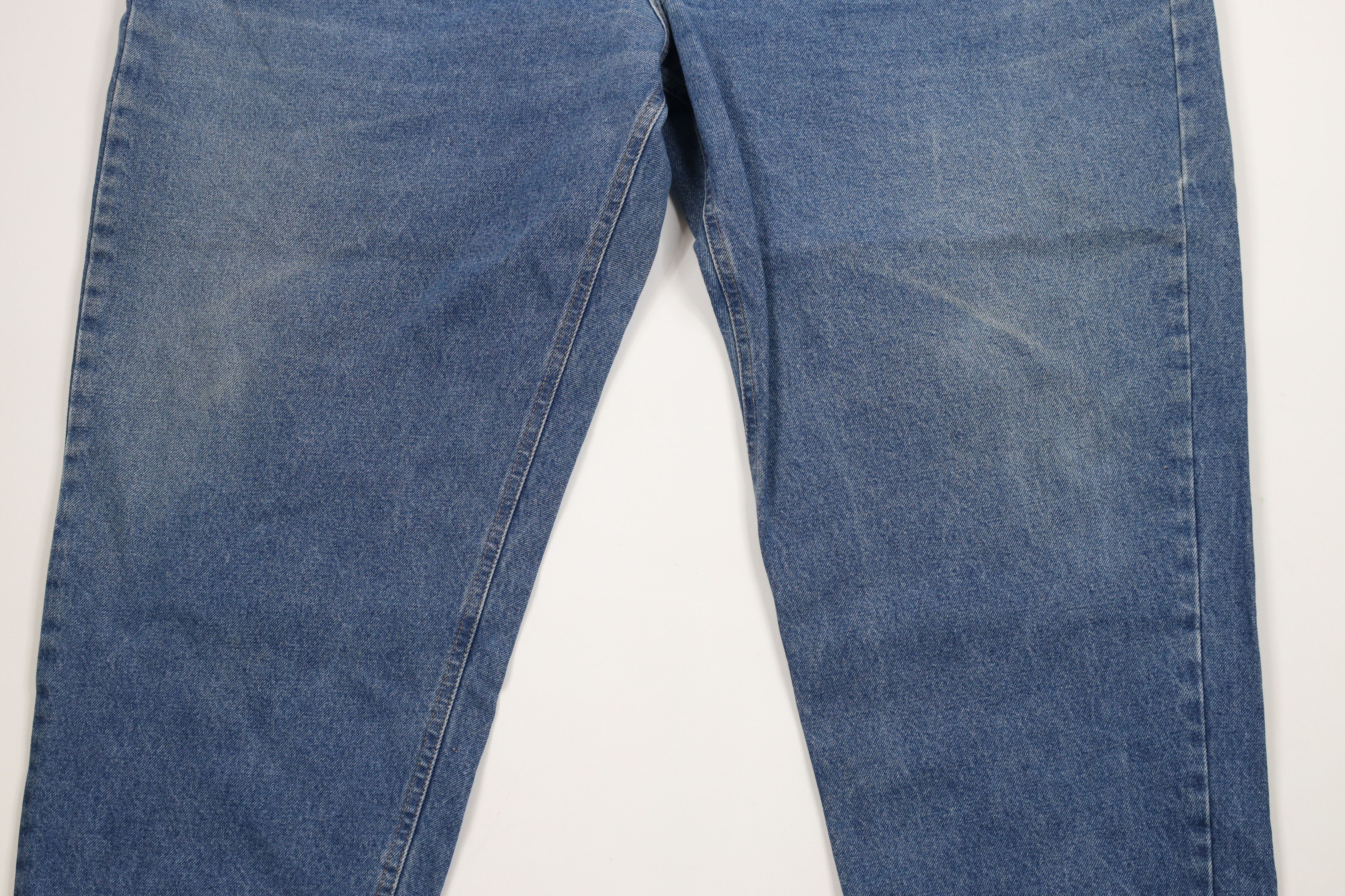 Carhartt × Vintage Vintage Y2K Carhartt Spell Relaxed Fit Wide Leg Jeans Blue Size US 44 / EU 60 - 3 Thumbnail