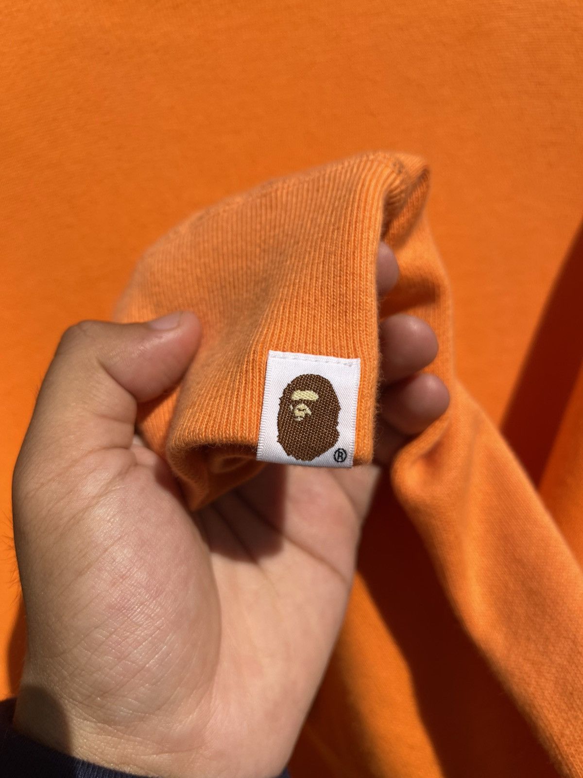 Bape Bape A Bathing Ape Spellout Logo Sweatshirt Size US XXL / EU 58 / 5 - 7 Thumbnail