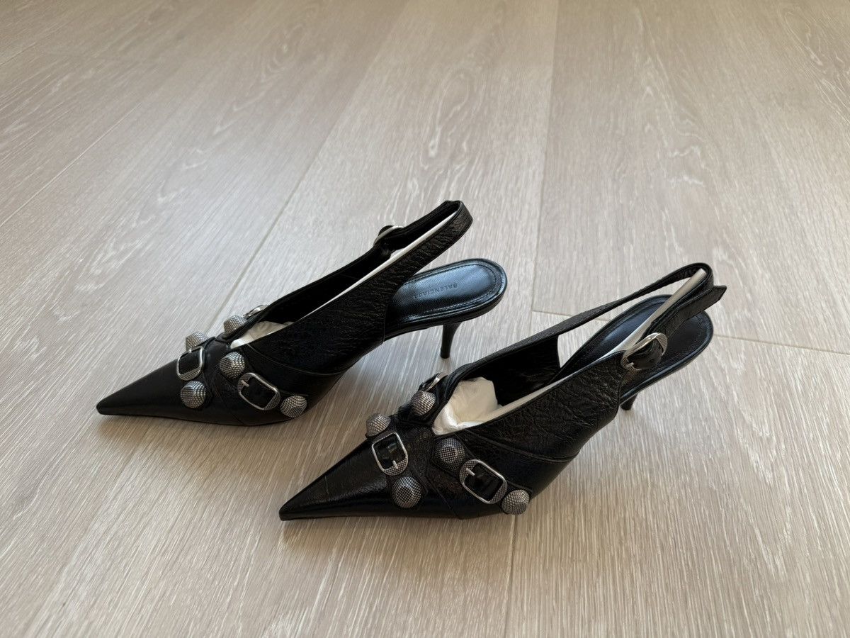 Balenciaga Balenciaga Cagole Slip On Mules Size US 5 / IT 35 - 1 Thumbnail