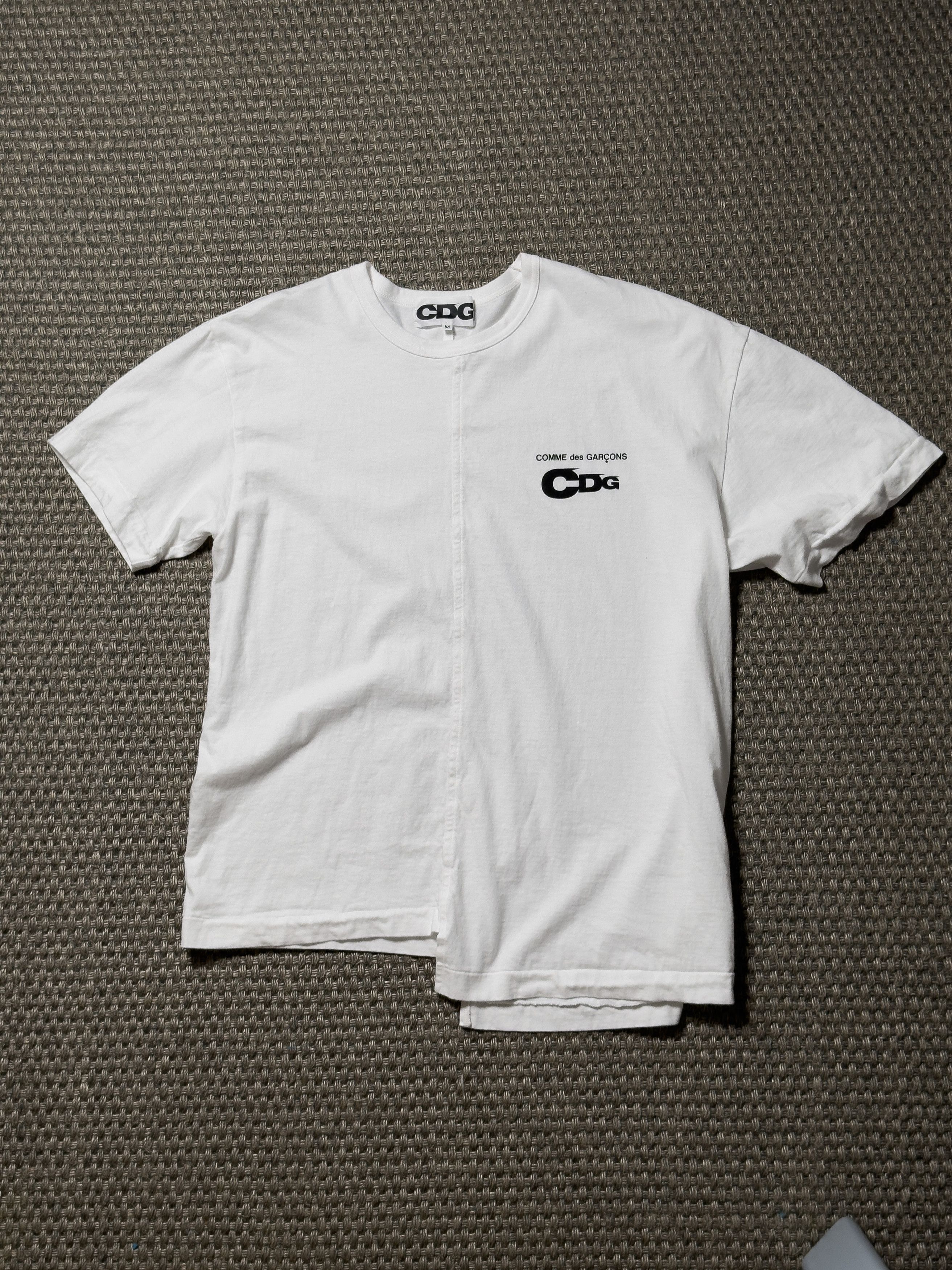 Comme des Garcons CDG White T-shirt Size US M / EU 48-50 / 2 - 2 Thumbnail