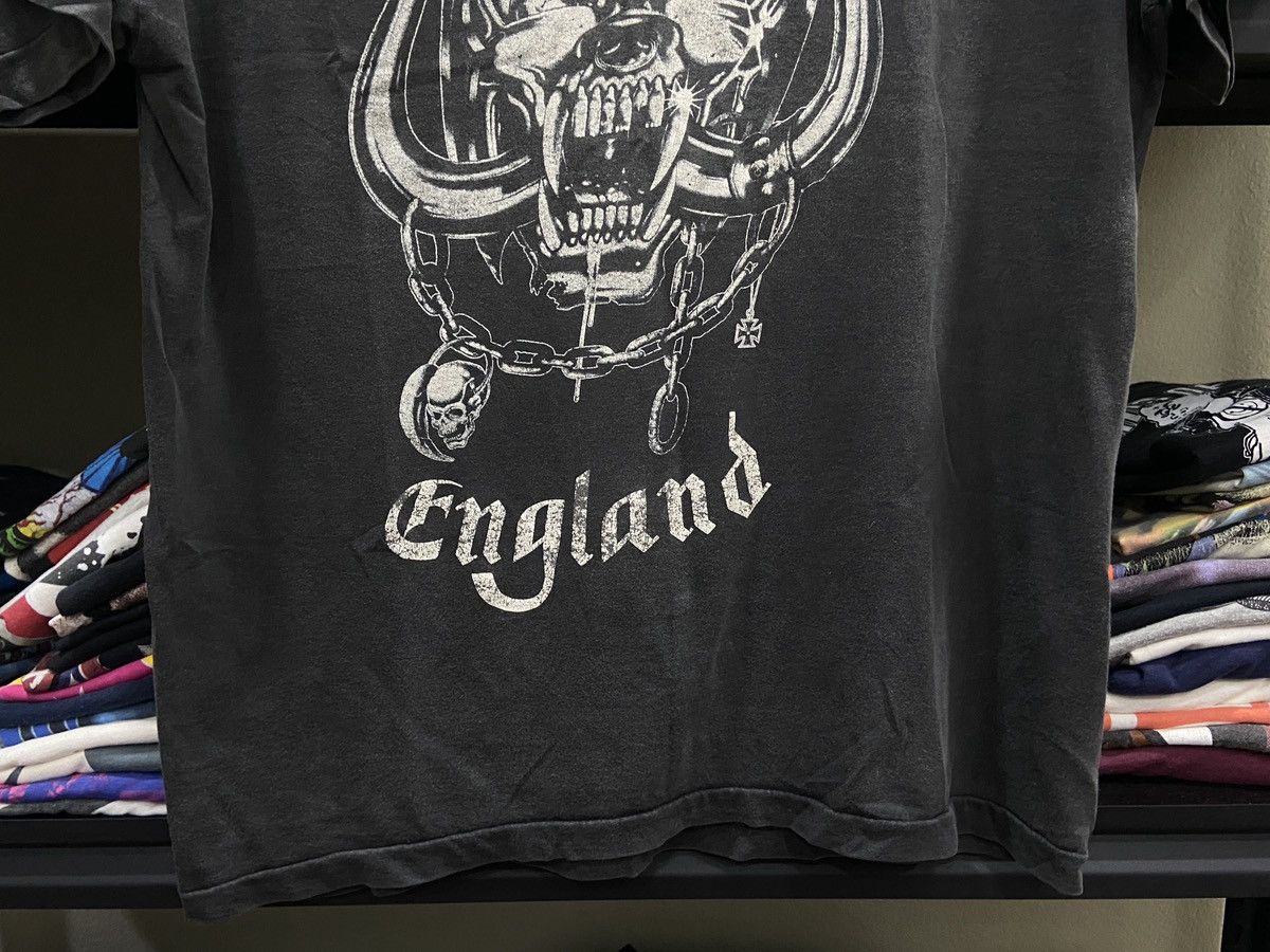Band Tees × Vintage Vintage 90s Motörhead Band Lemmy Heavy Metal TOUR T-SHIRT Size US L / EU 52-54 / 3 - 3 Thumbnail