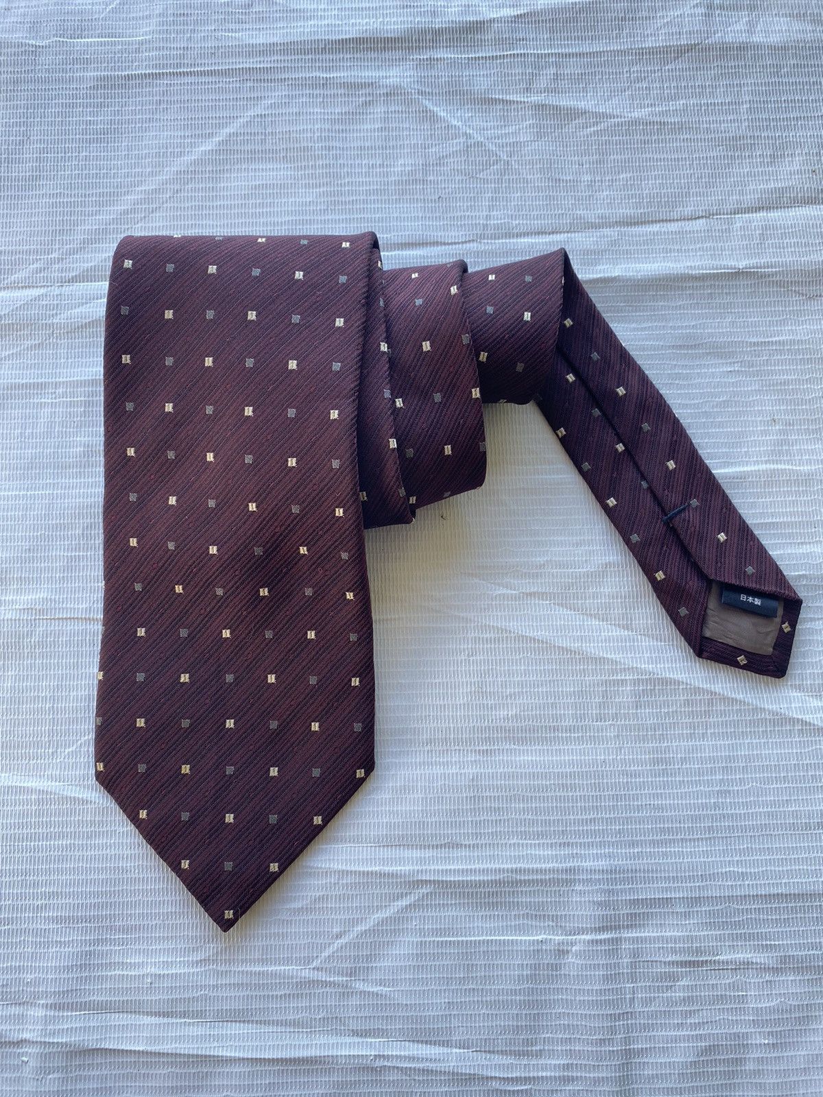 Issey Miyake × SikSilk 🔥 Vintage Issey Miyake Silk Neck Tie Size ONE SIZE - 1 Thumbnail