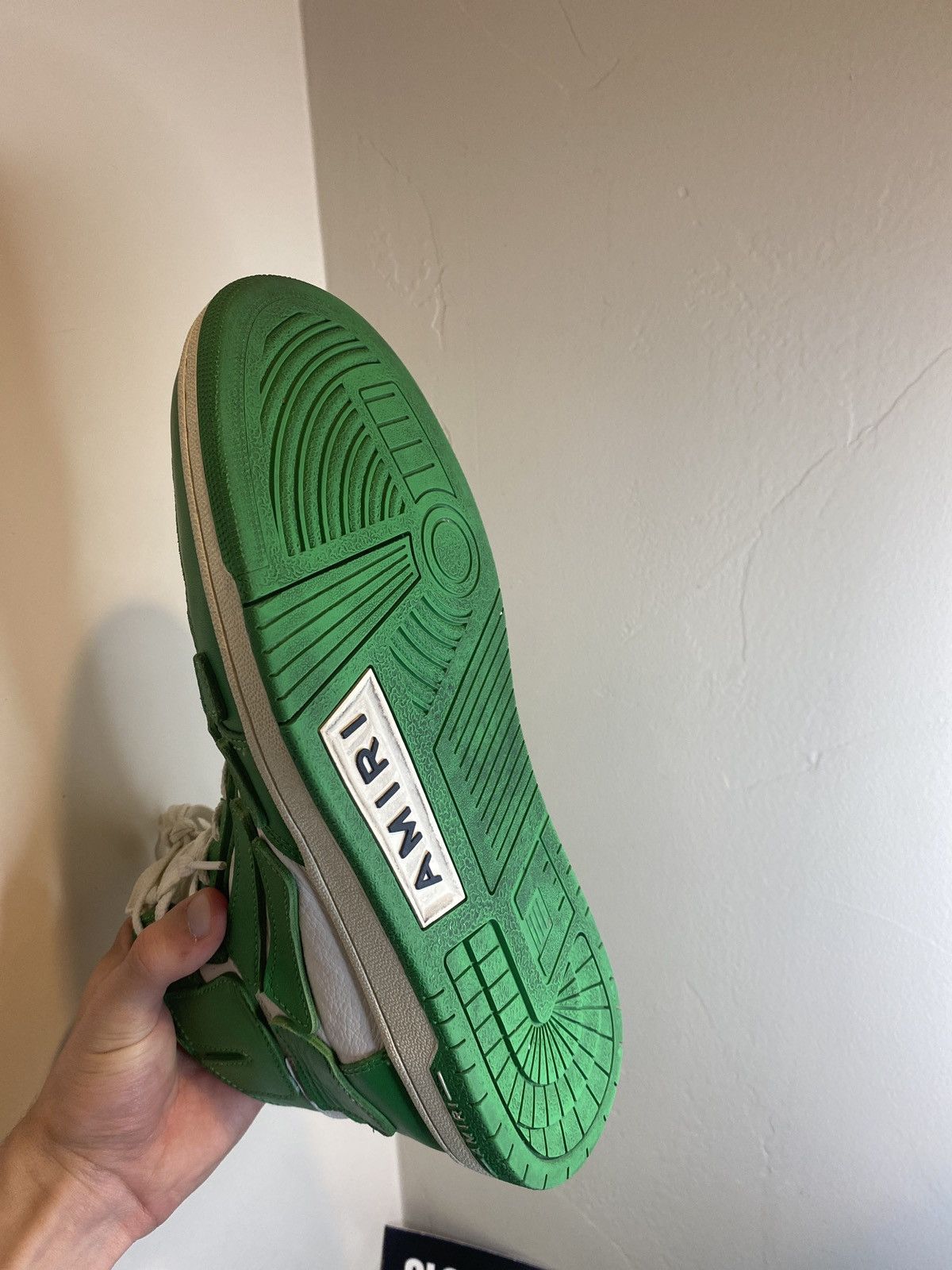Amiri Men's Skel-Top High “Green” Size US 10 / EU 43 - 6 Thumbnail