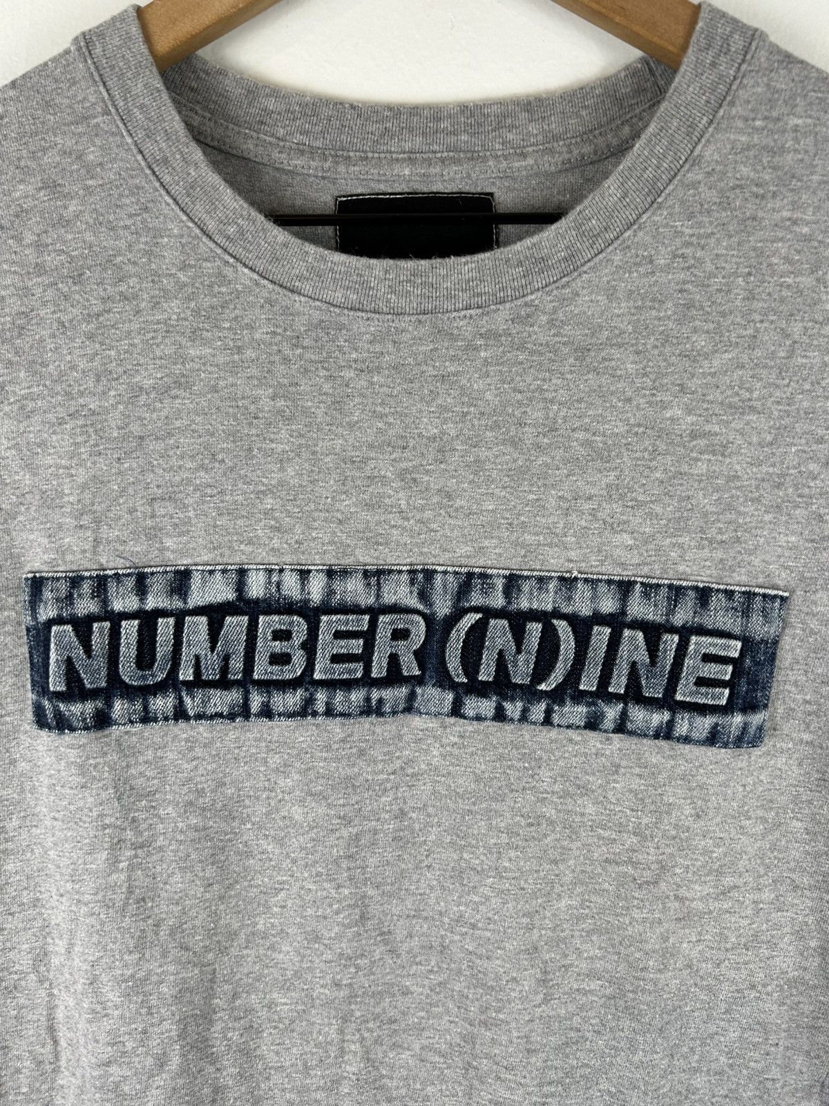 Number (N)ine Number Nine Denime Box Logo T-Shirt Size US M / EU 48-50 / 2 - 3 Thumbnail
