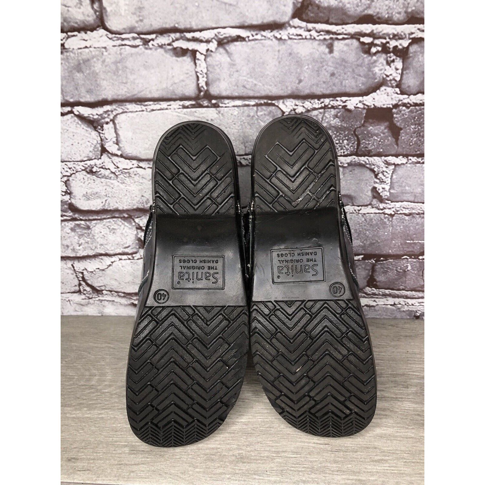 Other KOI by SANITA STEEL GRAY PATENT LEATHER CLOGS SHOES Women Sz Size US 9.5 / IT 39.5 - 15 Thumbnail