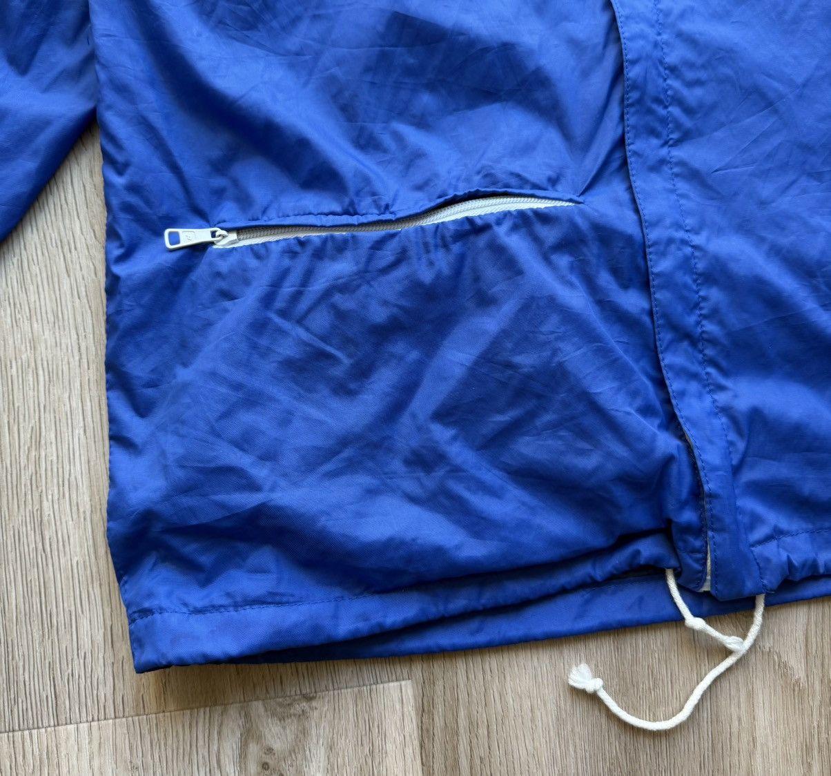 Adidas Vintage 70-80s Adidas Ventex Blue Windbreaker Track Jacket Size US M / EU 48-50 / 2 - 3 Thumbnail