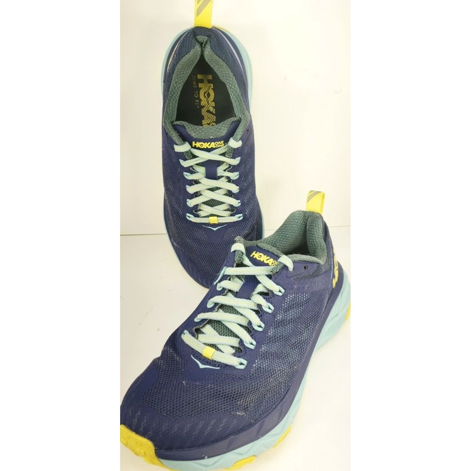 Vintage Hoka One One Challenger ATR 5 Women's Shoe Blue Teal Size 5M Size US 5 / IT 35 - 2 Thumbnail