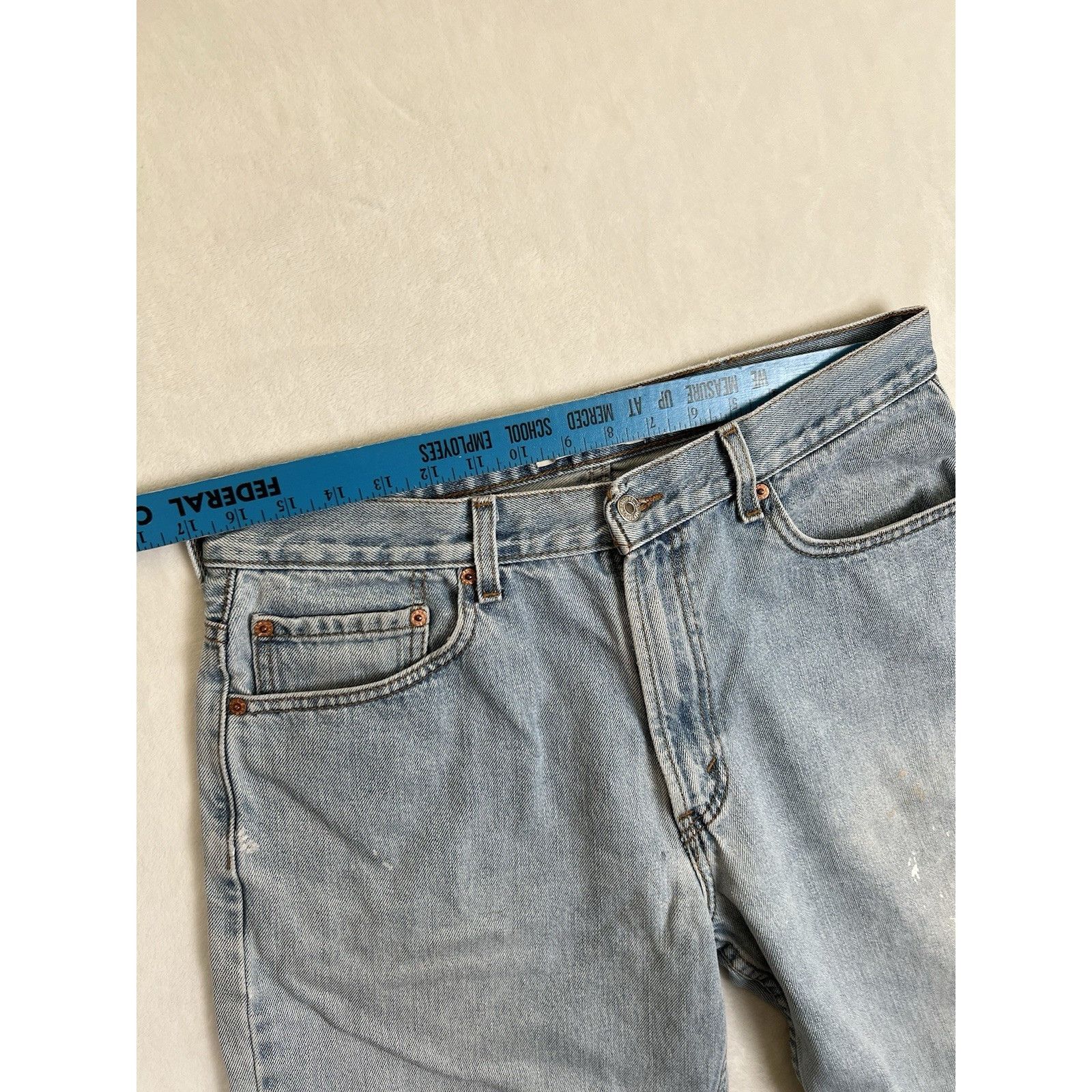 Levi's Vintage Levi’s 550 Blue DenimJeans Size 34x30 Relaxed Fit Gr Size US 34 / EU 50 - 5 Thumbnail
