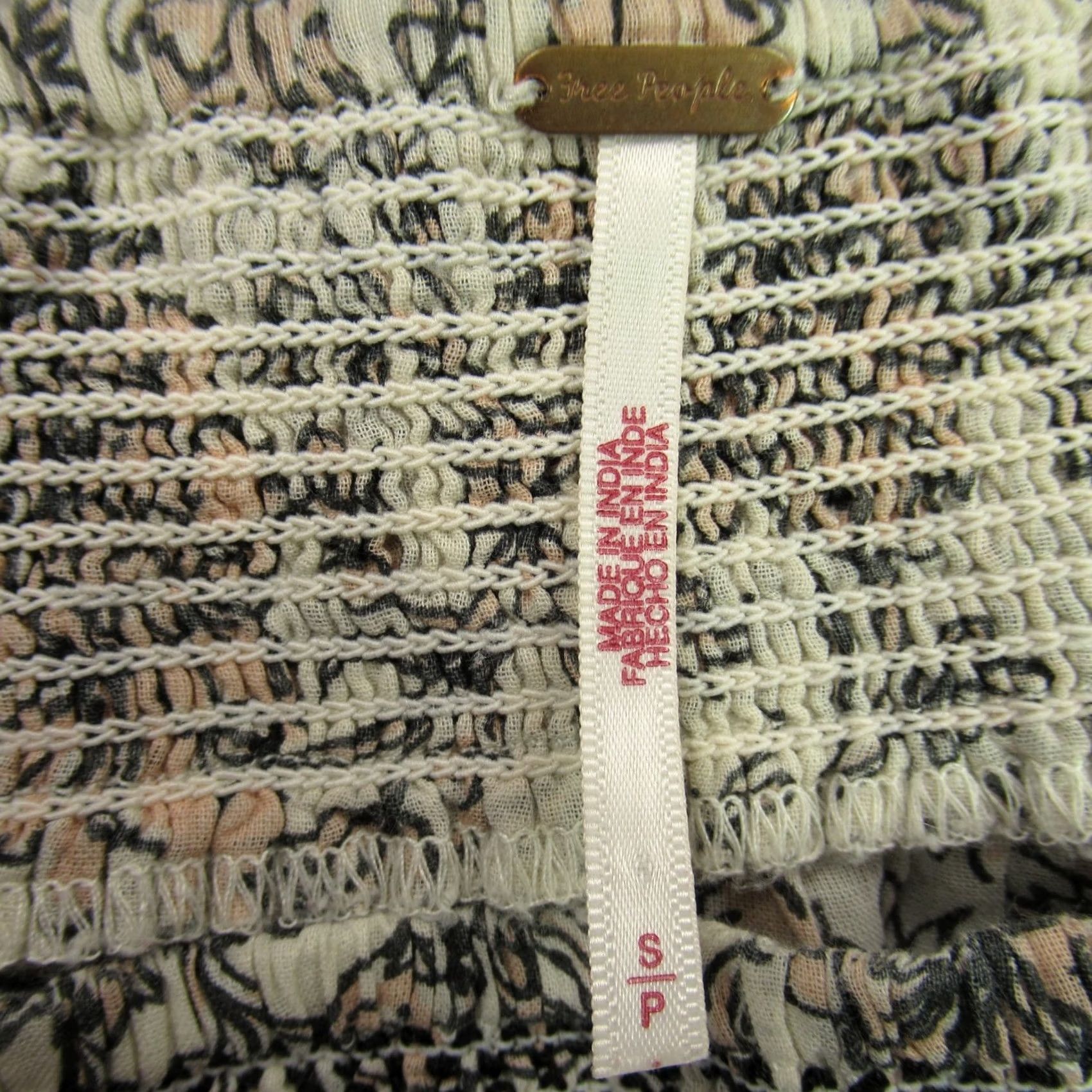J. Jill J Jill Dress Womens S Short Sleeve Lightweight Floral Crew Neck Pullover Dress Size S / US 4 / IT 40 - 5 Thumbnail