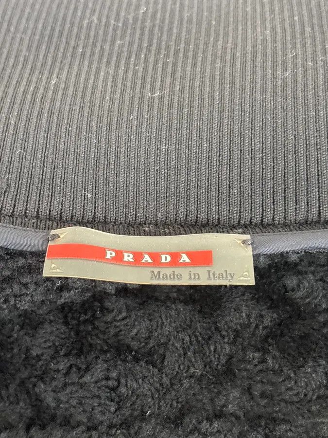 Prada AW2006 Prada Black Sheep Fur Suede Jacket Size US M / EU 48-50 / 2 - 13 Thumbnail